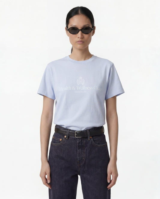 H&W Crest T-Shirt - Ciel