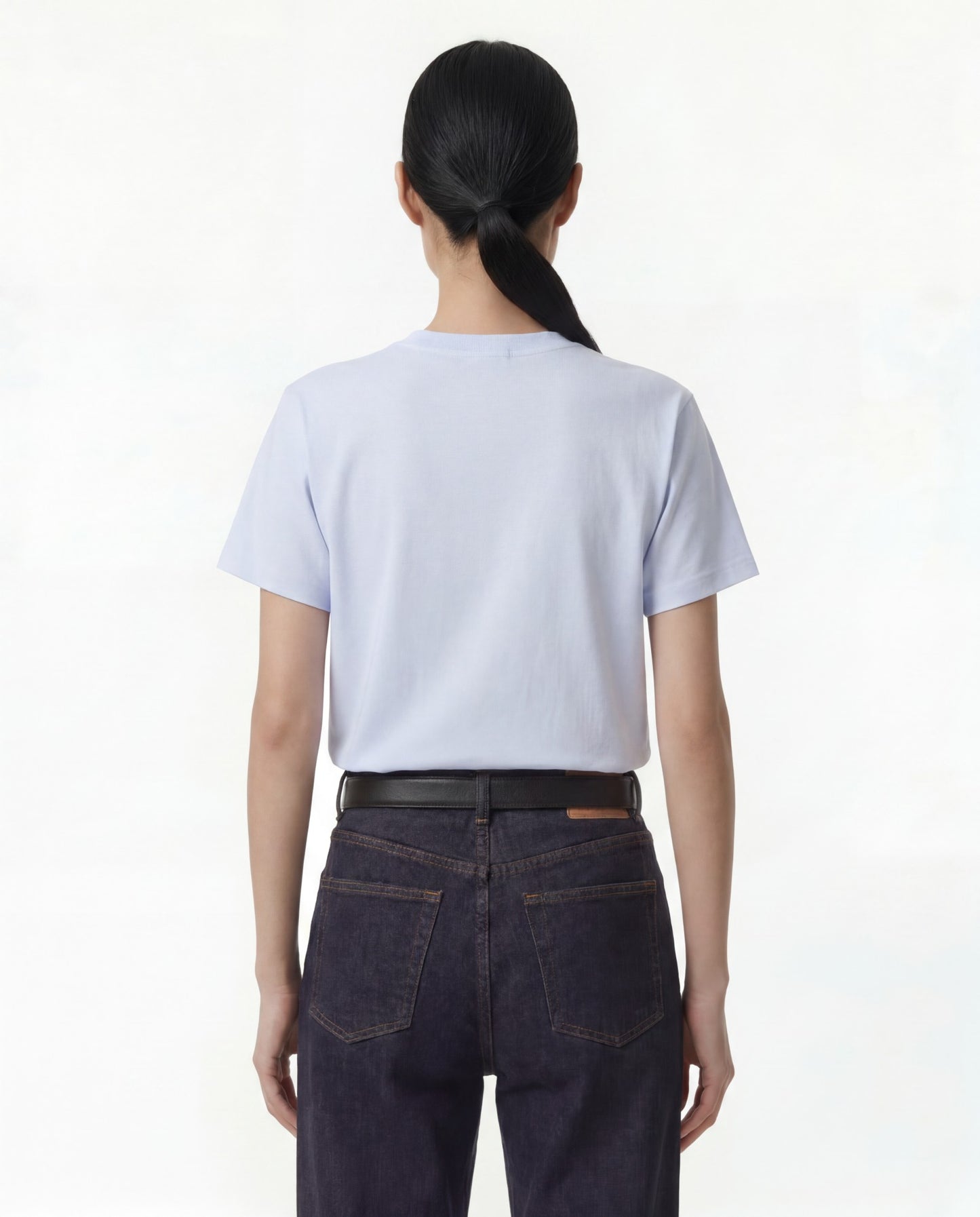 H&W Crest T-Shirt - Ciel