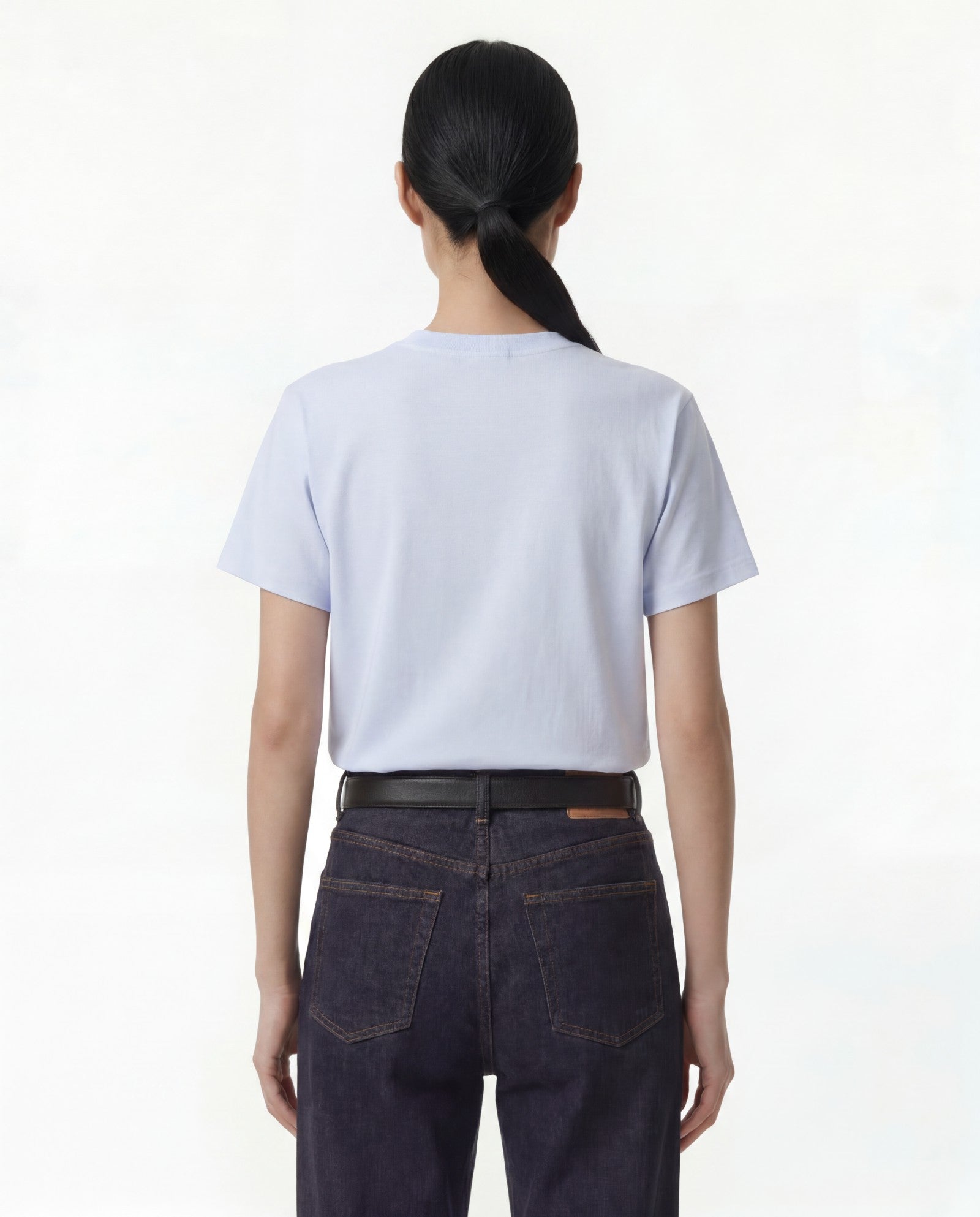 H&W Crest T-Shirt - Ciel
