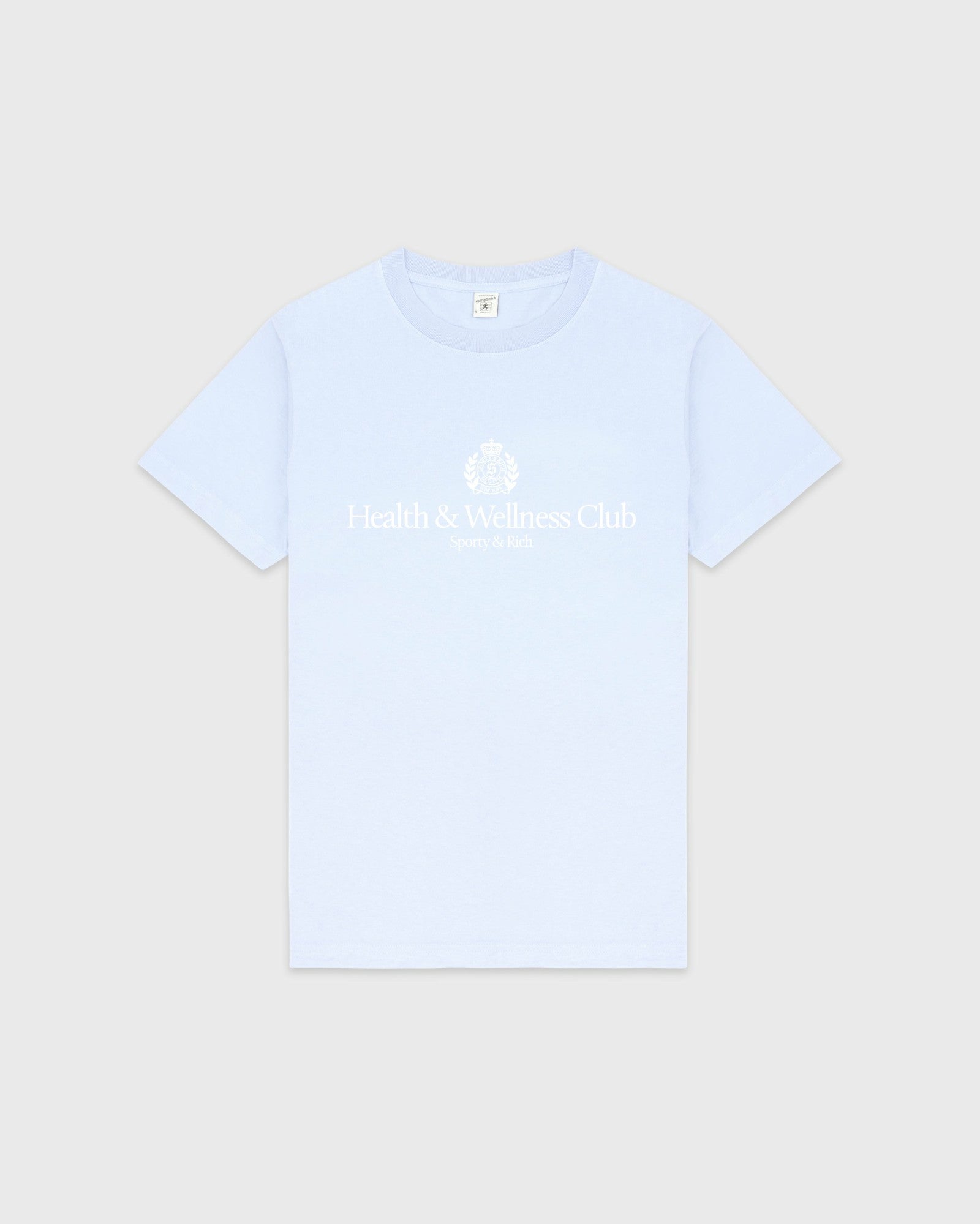 H&W Crest T-Shirt - Ciel