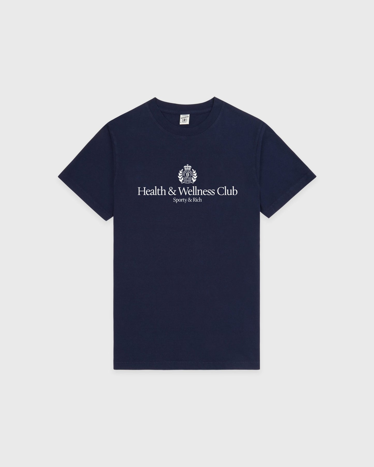 H&W Crest T-Shirt - Dark Navy