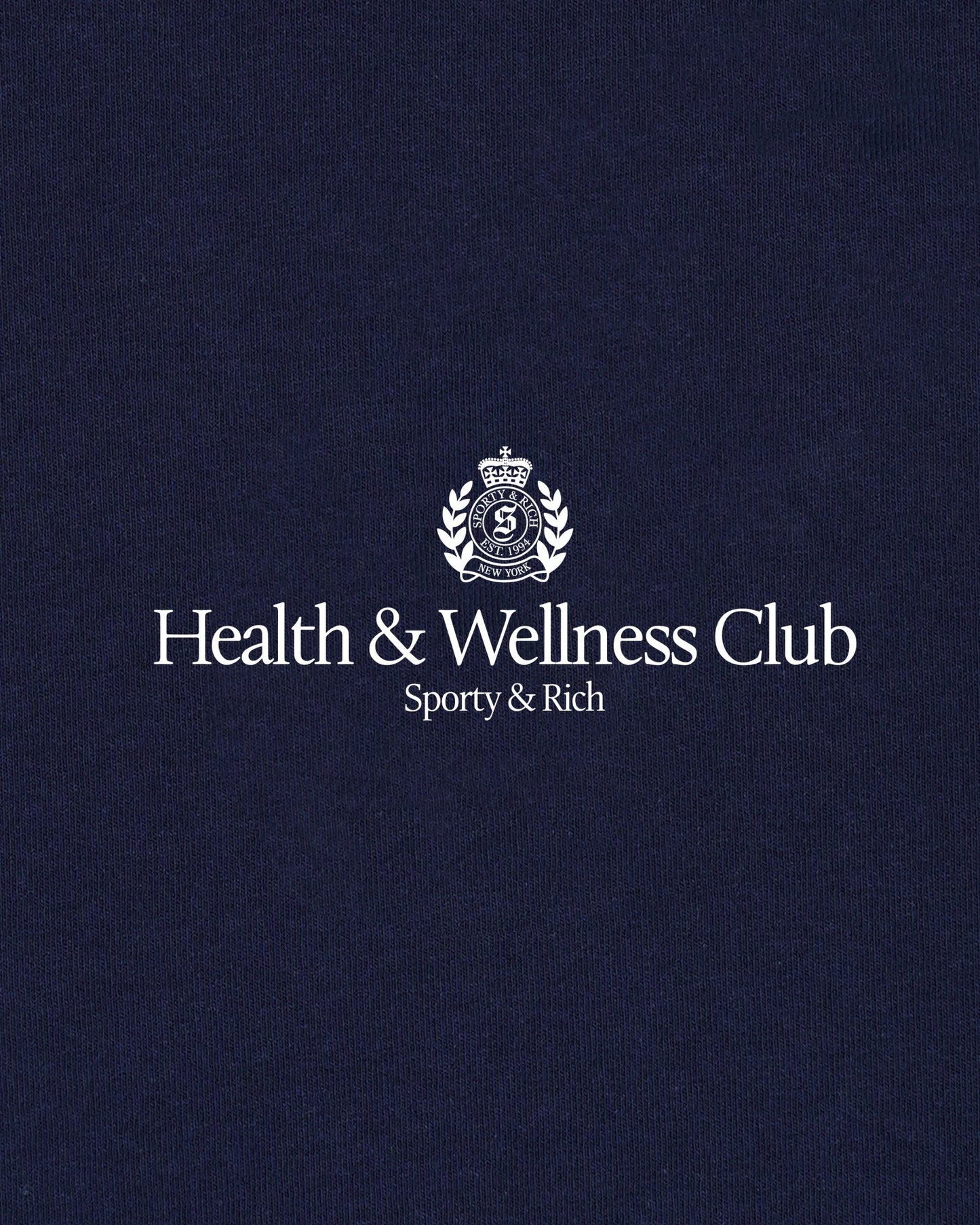 H&W Crest T-Shirt - Dark Navy