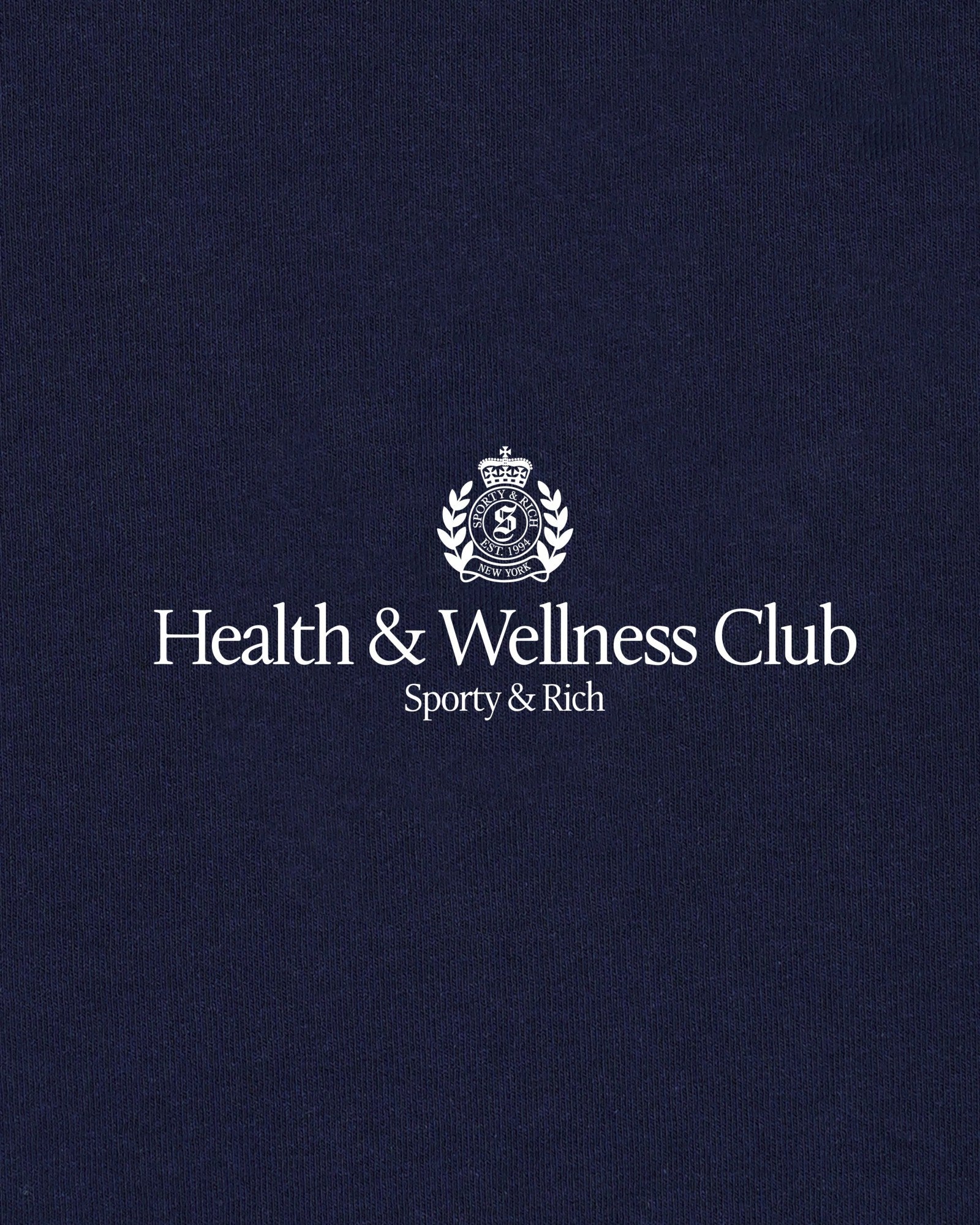H&W Crest T-Shirt - Dark Navy