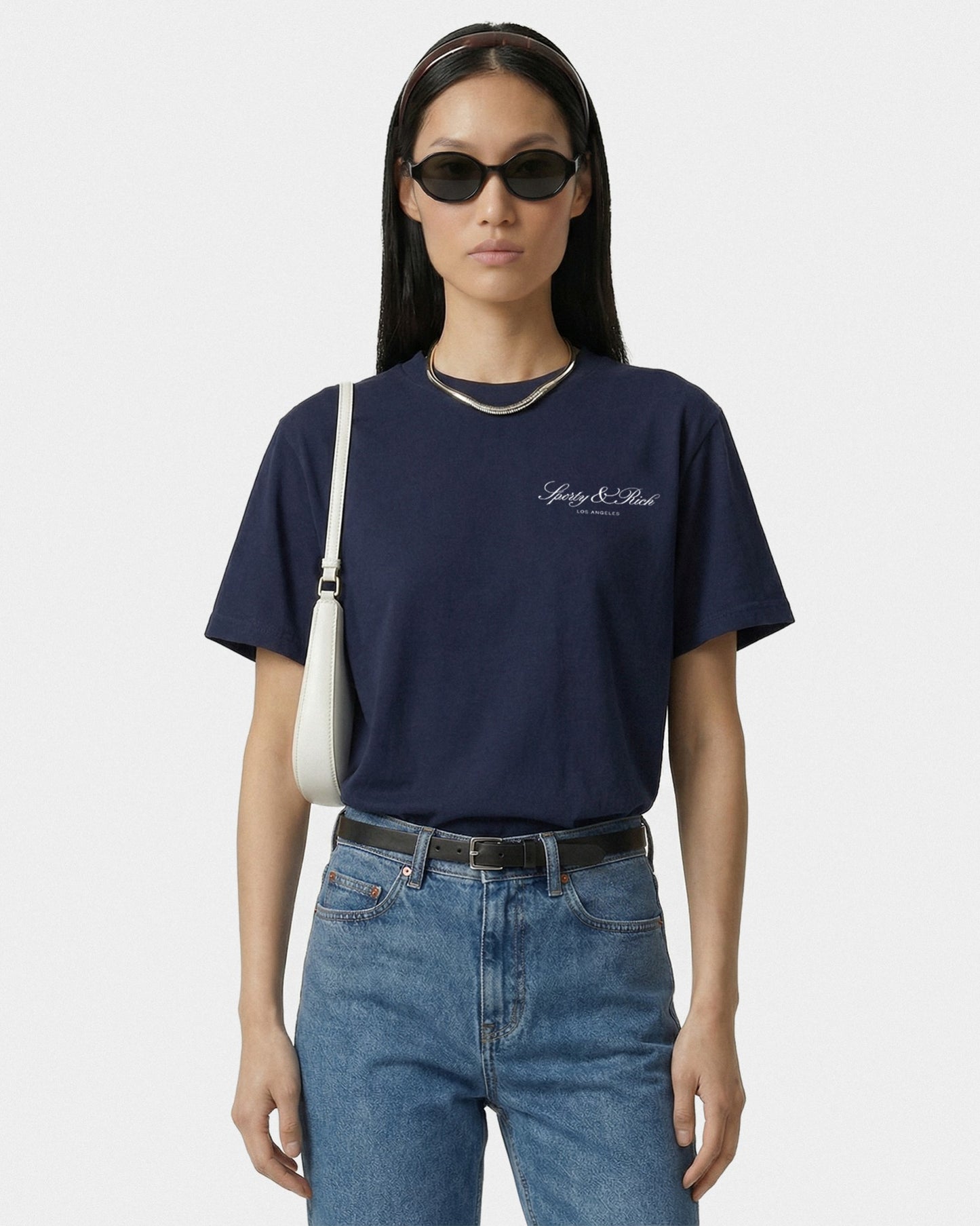 Vendome LA T-Shirt - Navy/White