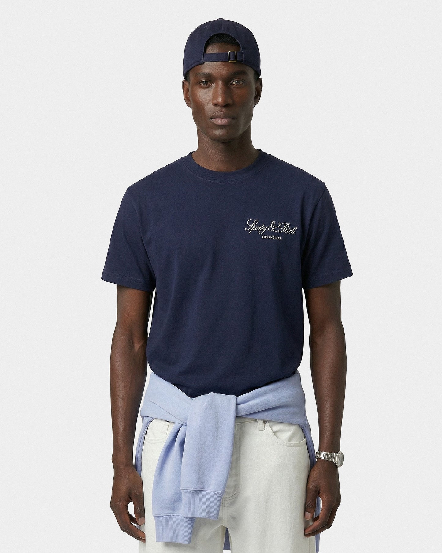 Vendome LA T-Shirt - Navy/White