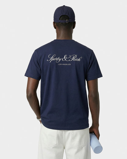 Vendome LA T-Shirt - Navy/White