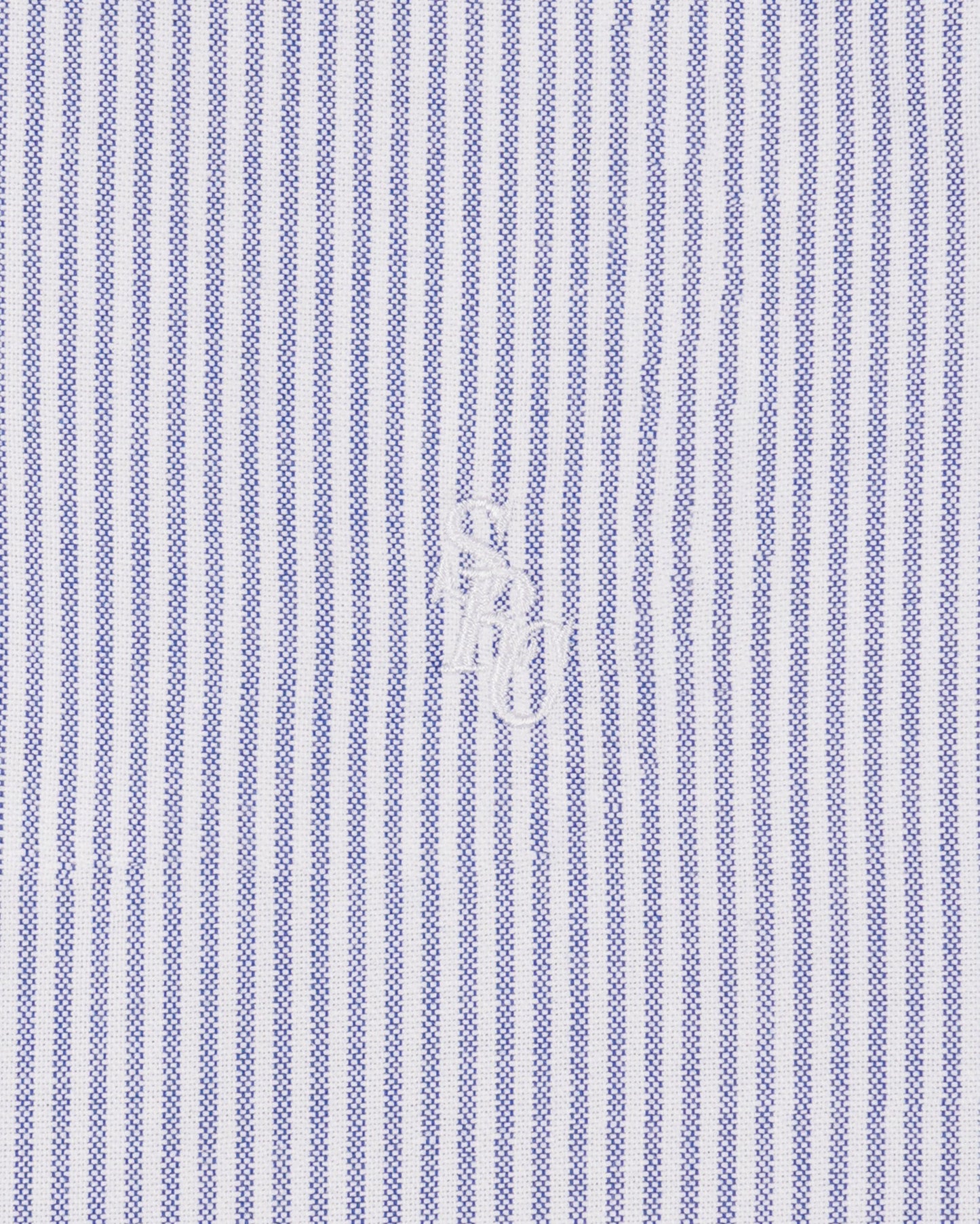 SRC Oversized Oxford Shirt Men - Navy Stripe