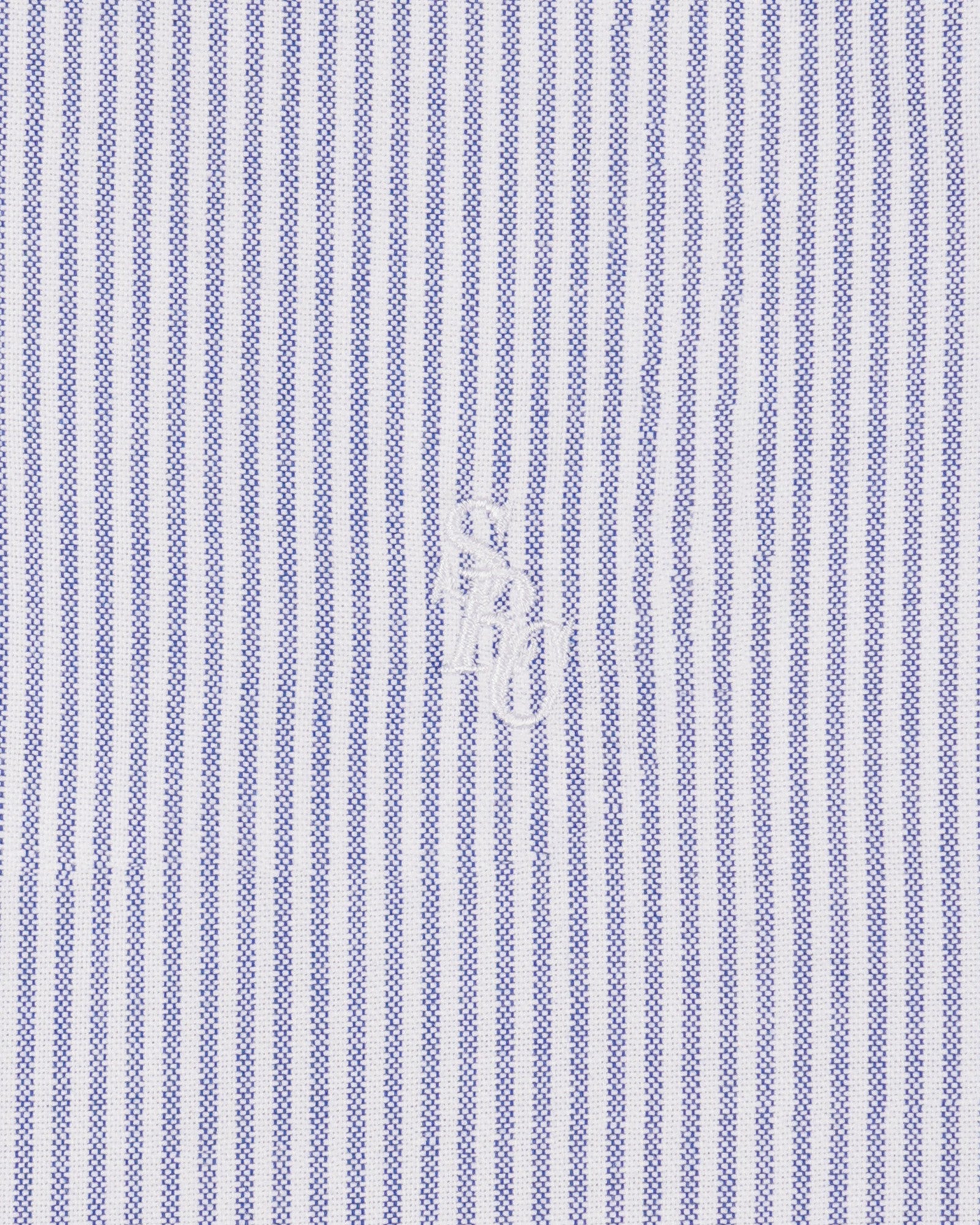 SRC Oversized Oxford Shirt Men - Navy Stripe