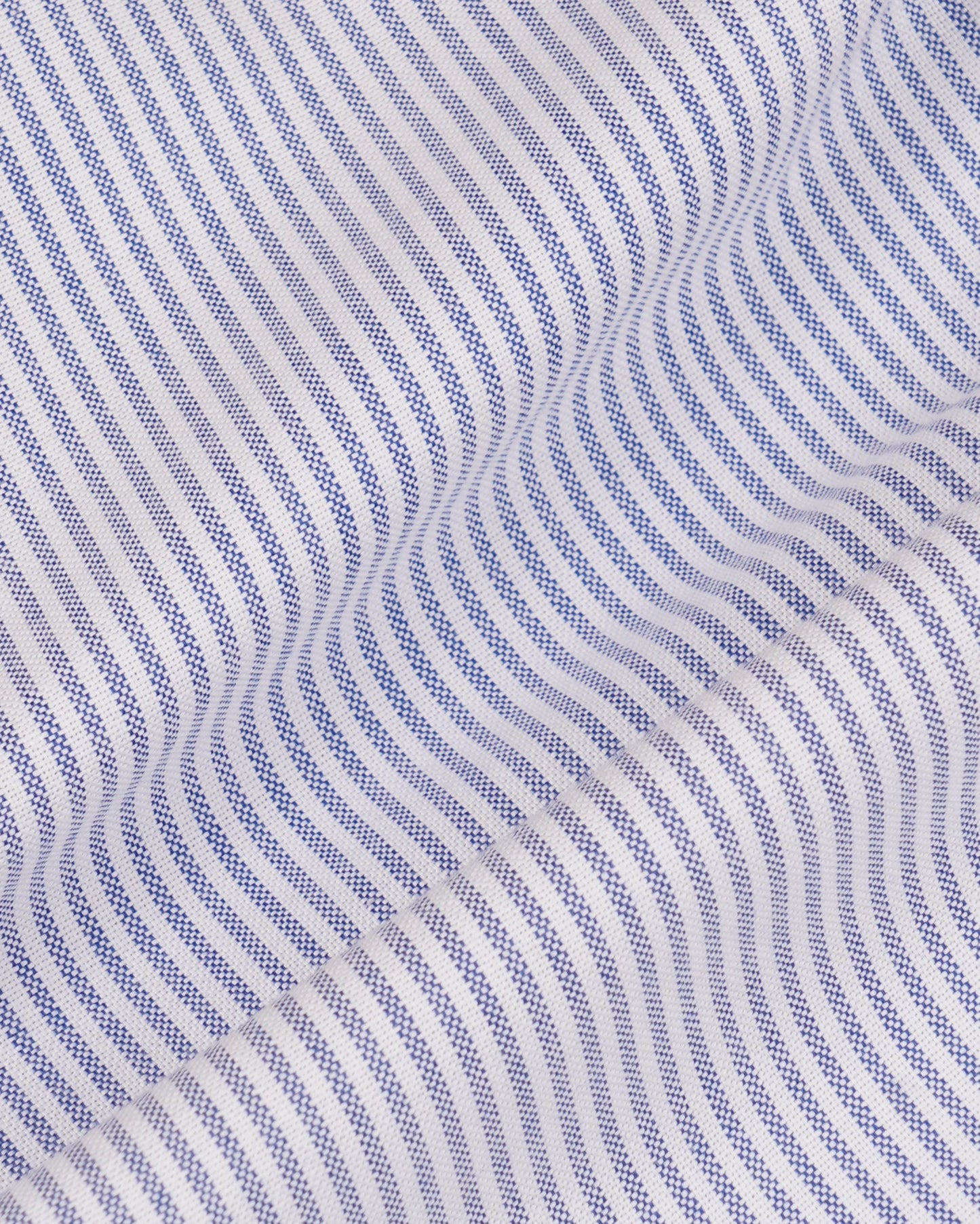 SRC Oversized Oxford Shirt Men - Navy Stripe