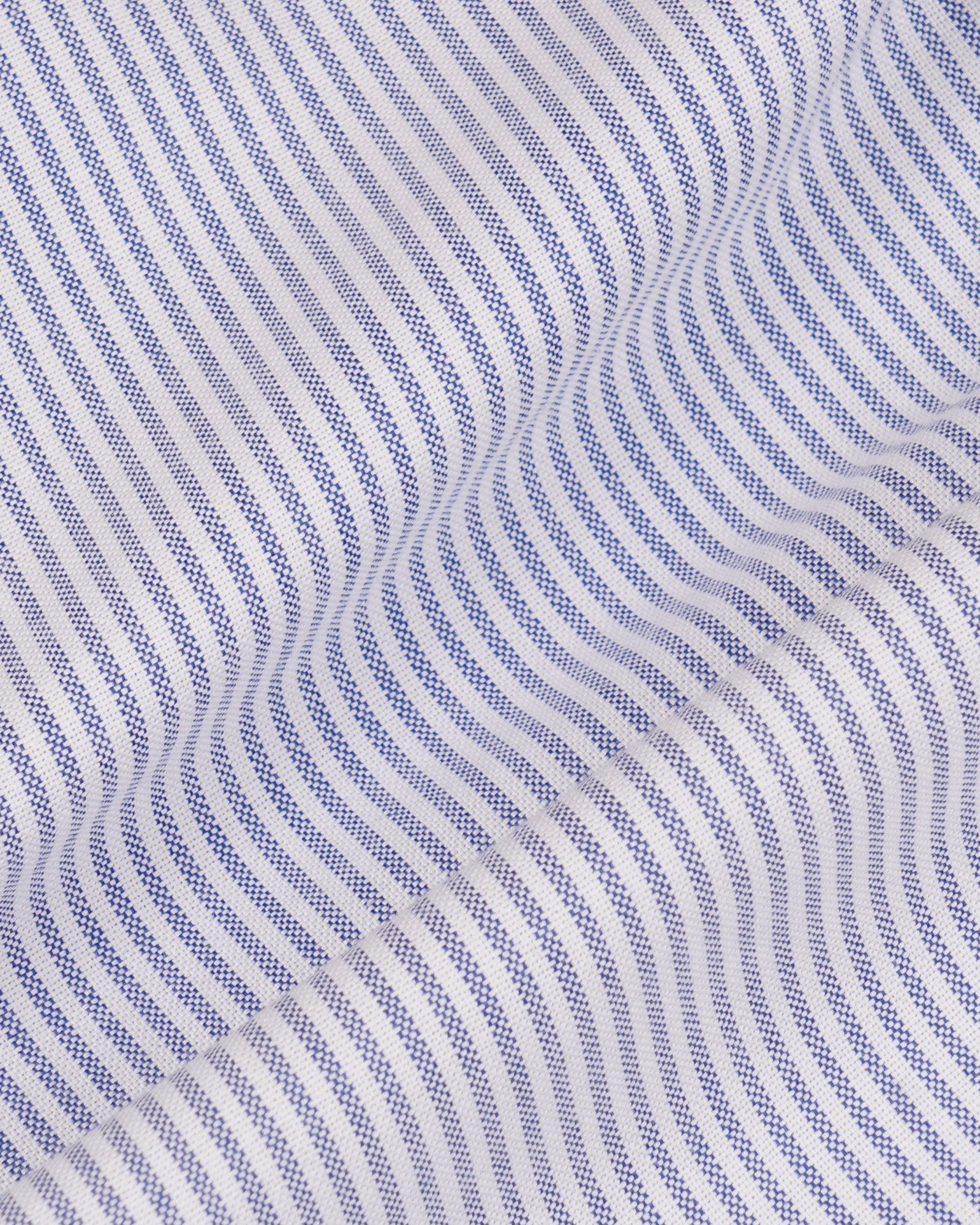 SRC Oversized Oxford Shirt Men - Navy Stripe