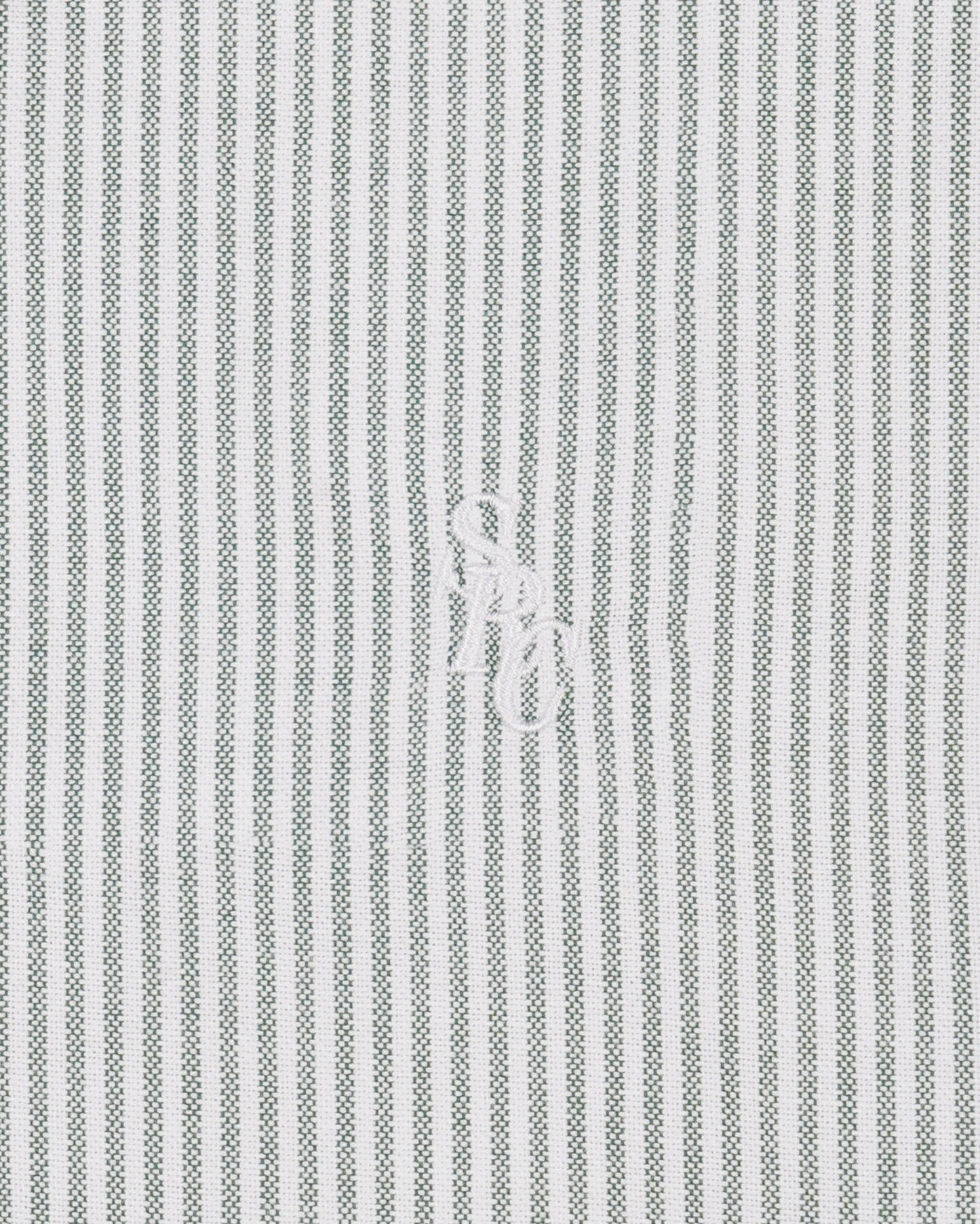 SRC Oversized Oxford Shirt Men - Forest striped