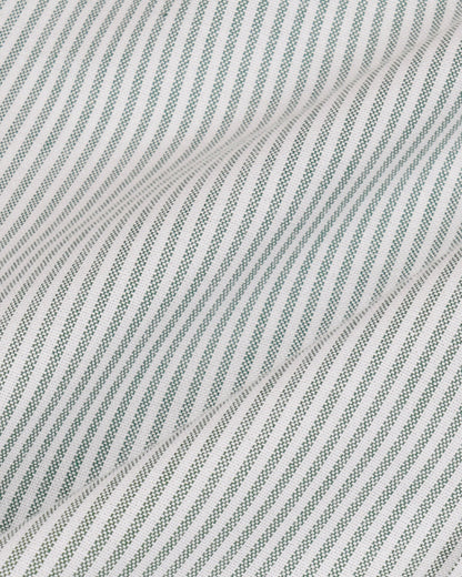 SRC Oversized Oxford Shirt Men - Forest striped