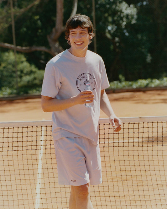 Eden Crest Gym Short - Ciel/Navy