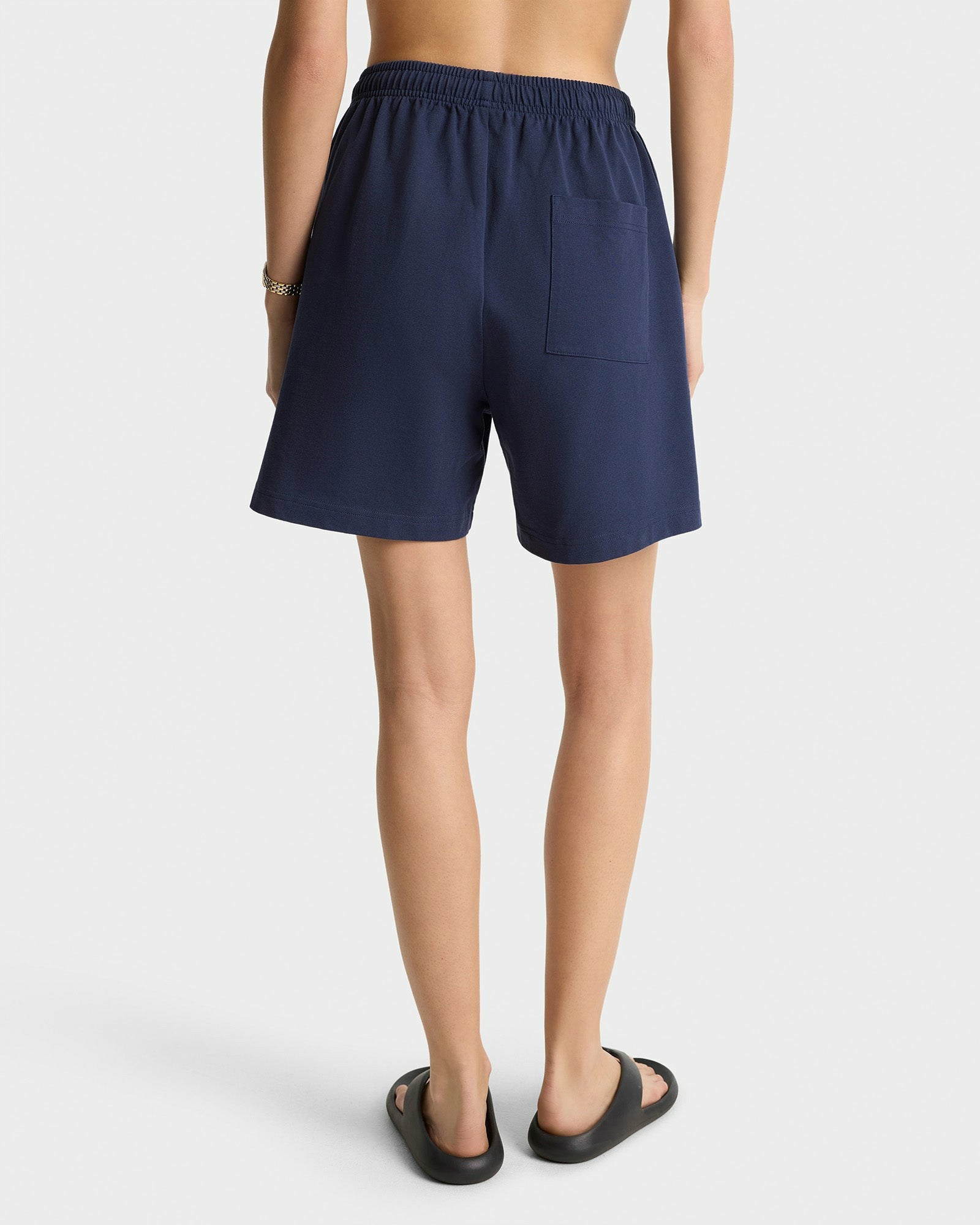 Eden Crest Gym Short - Navy/White