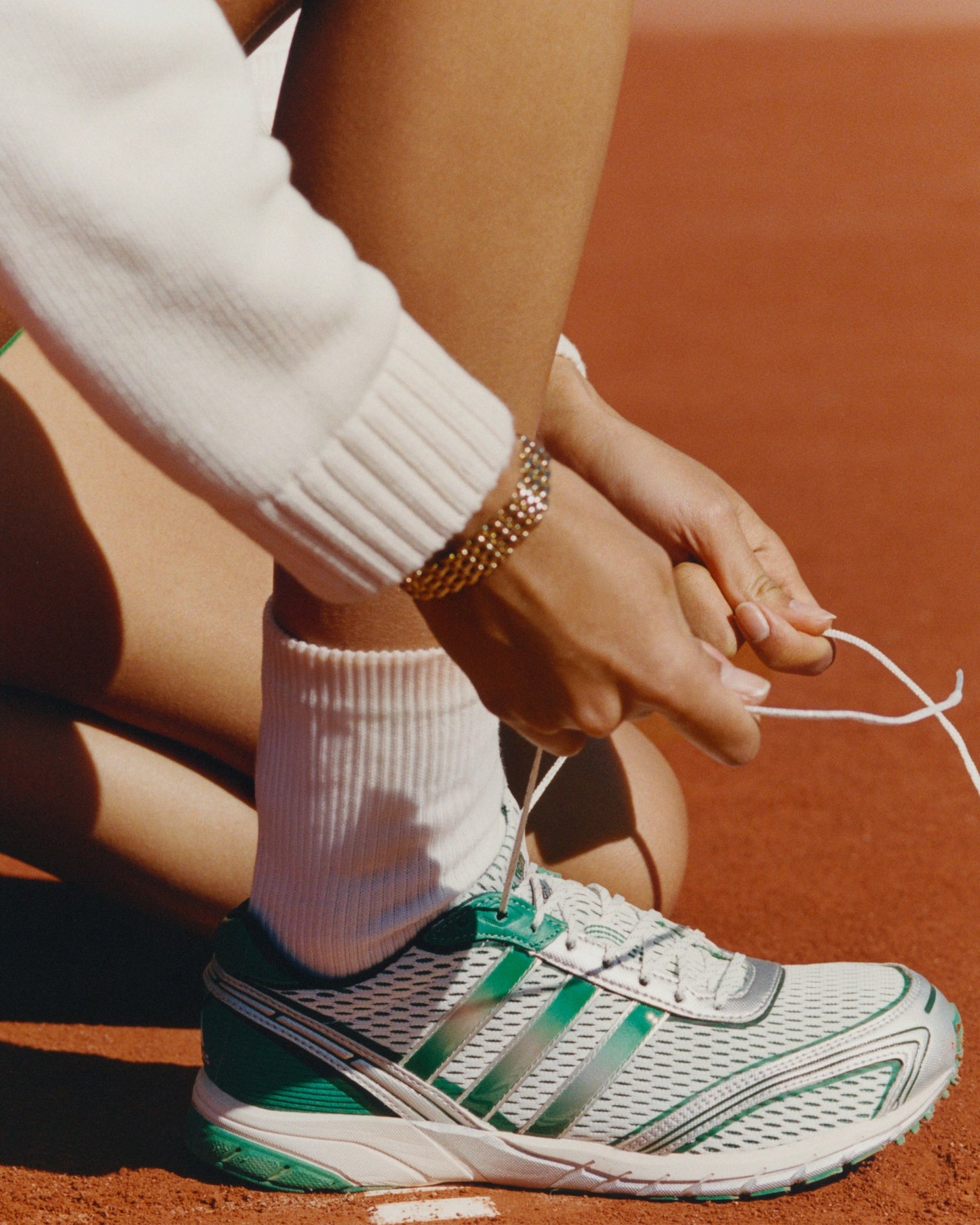 Adizero Adios OG - White/Court Green