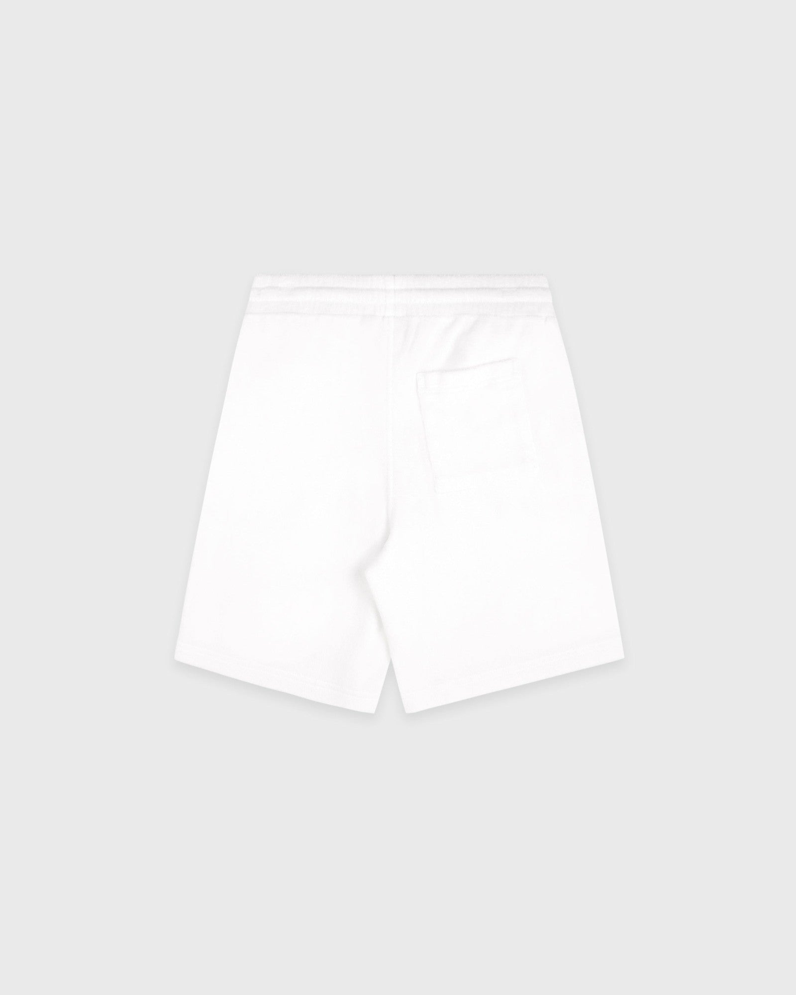 Signature Logo Kids Terry Short - White/Light Navy