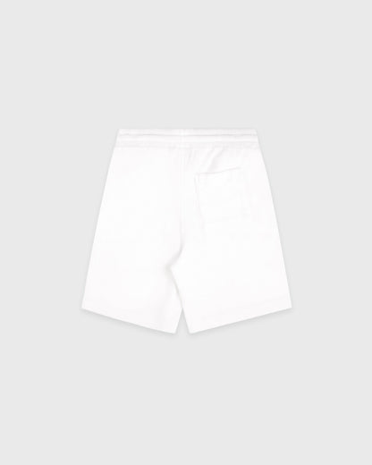Signature Logo Kids Terry Short - White/Light Navy