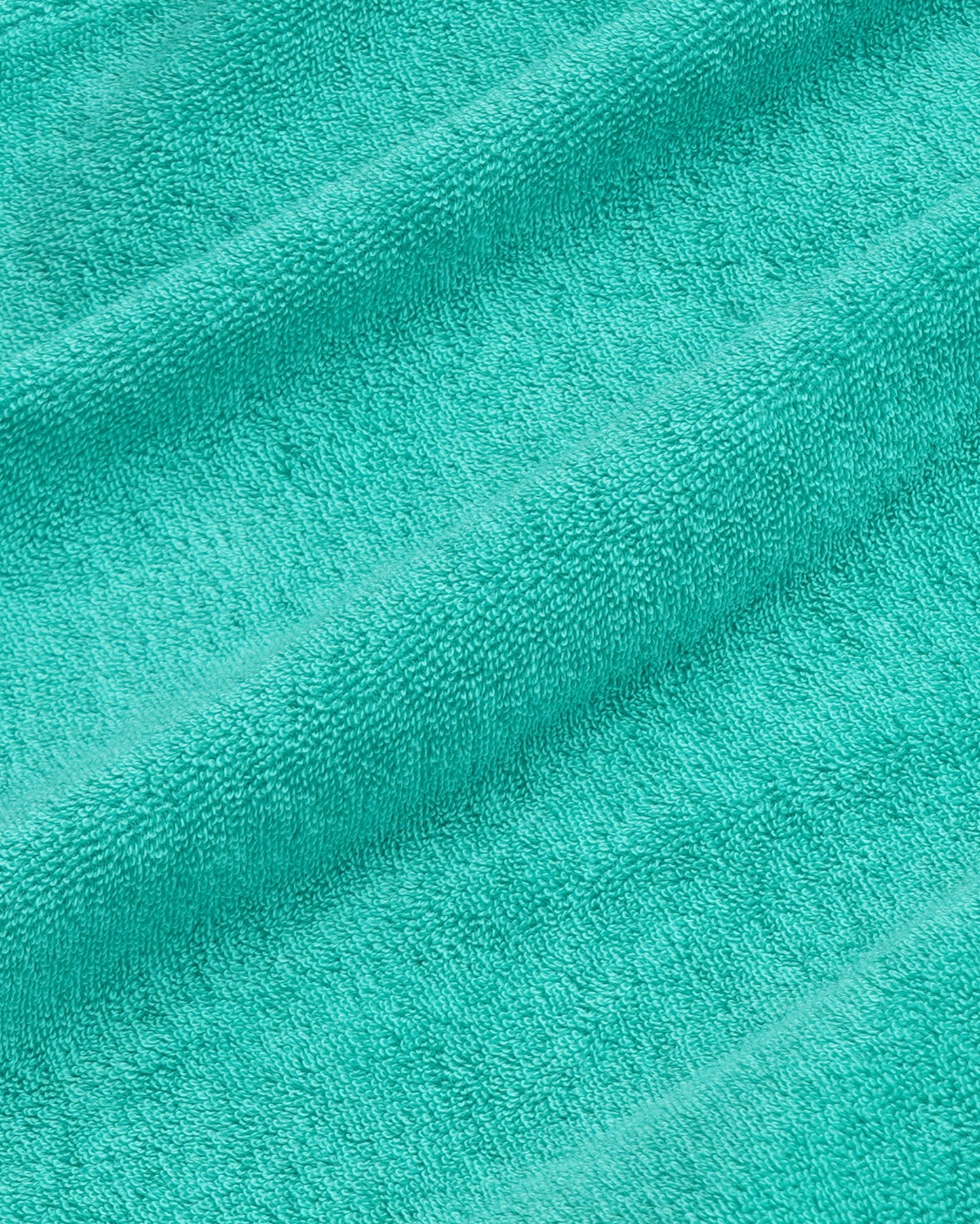 Signature Logo Kids Terry Polo - Amalfi Green/White