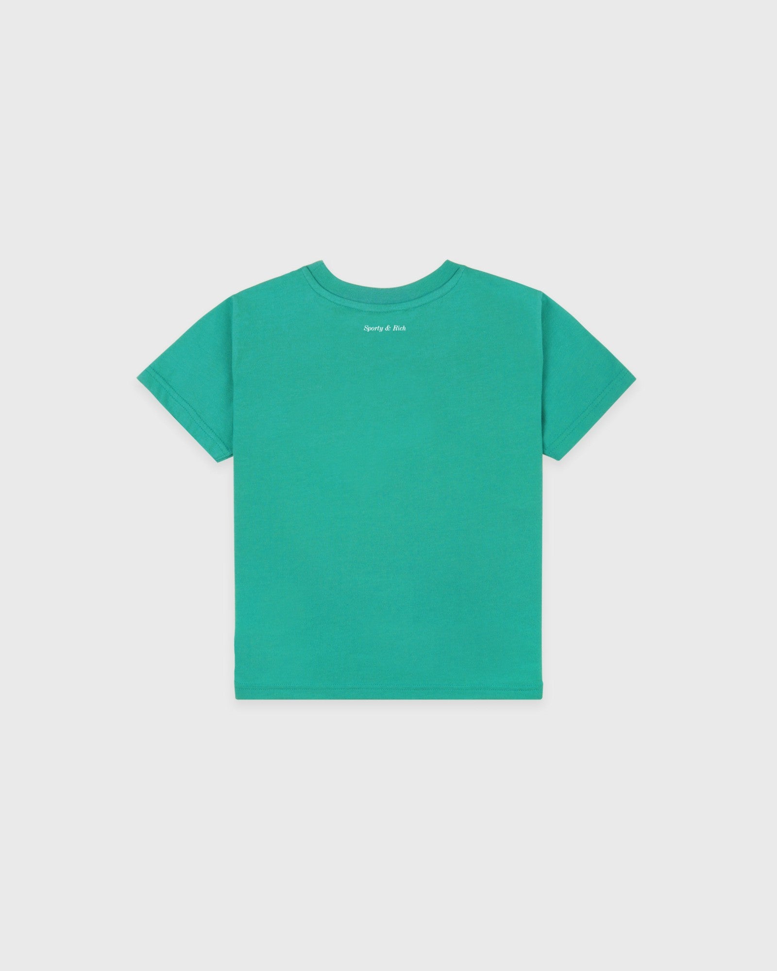 Be Nice Kids T-Shirt - Amalfi Green/White