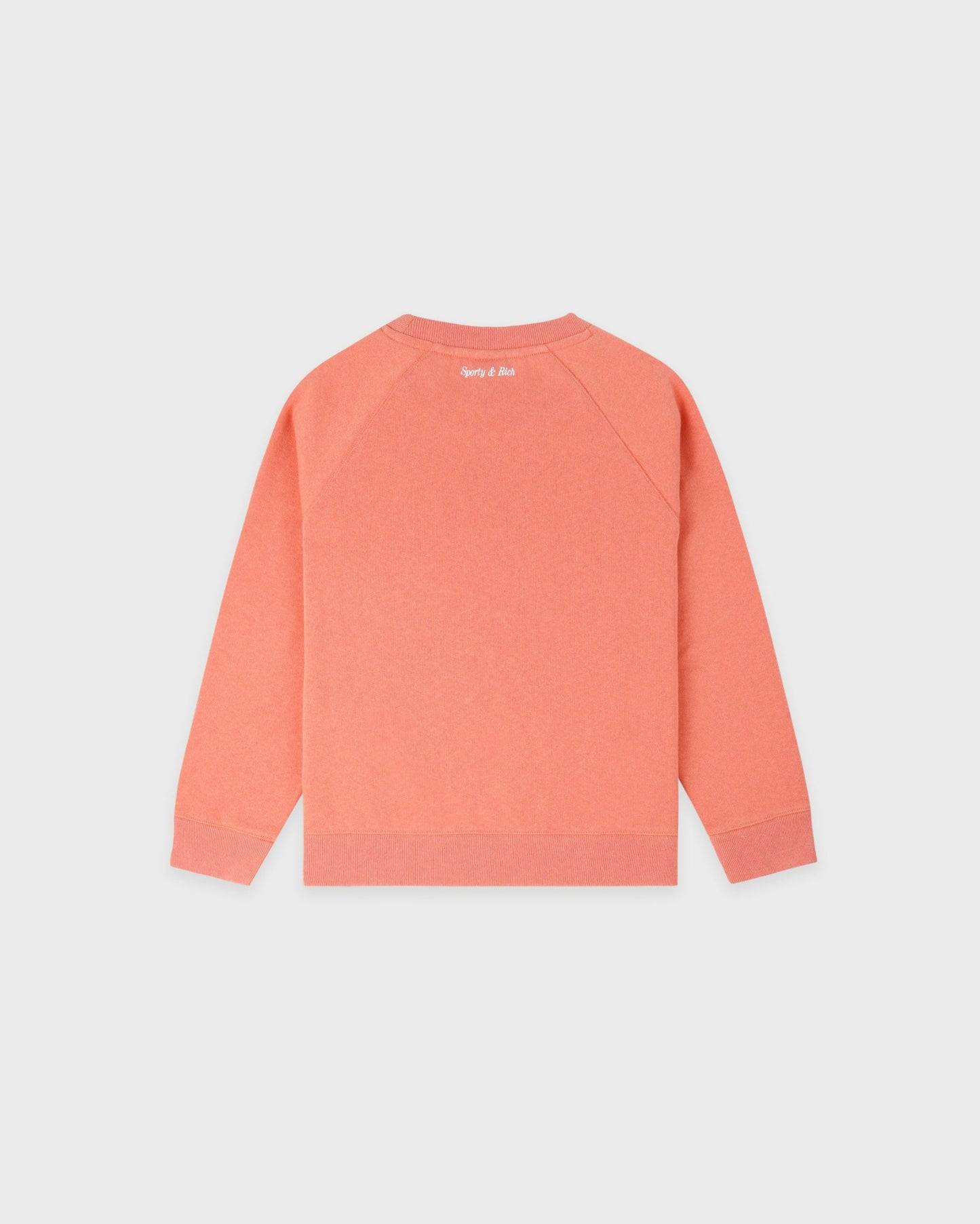 Be Nice Kids Crewneck - Flamingo/White