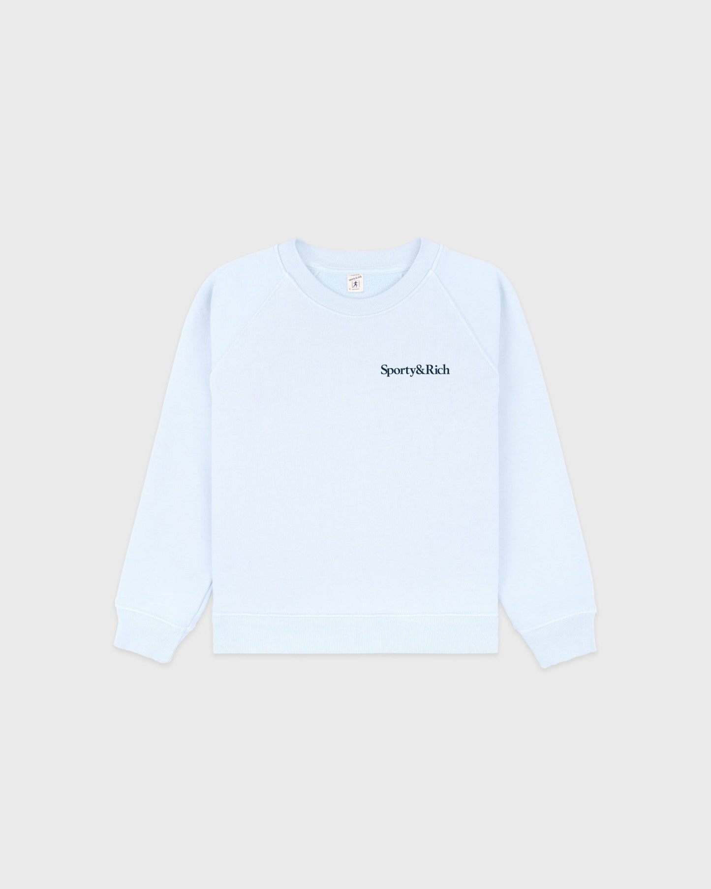 Play Tennis Kids Crewneck - Ciel