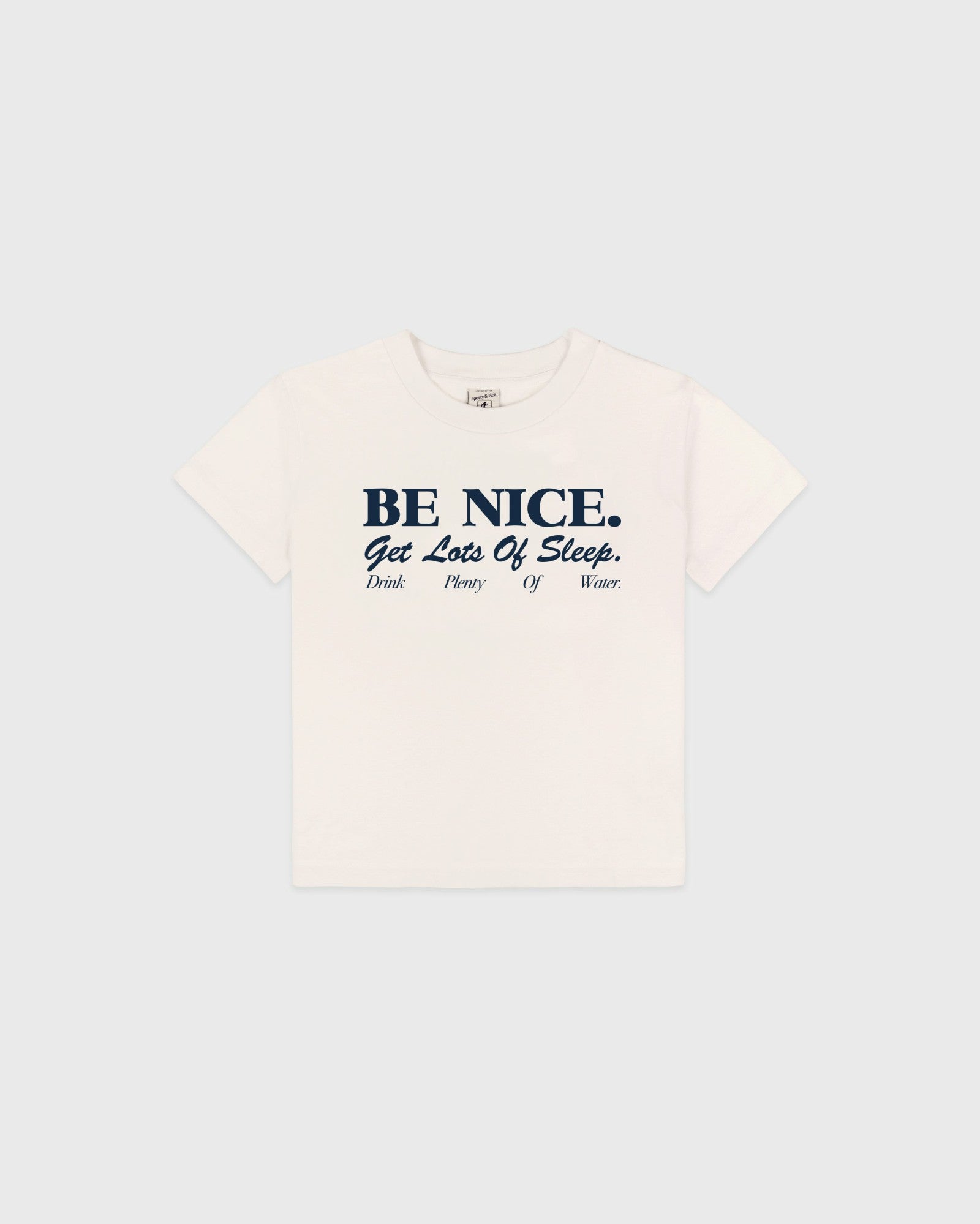 Be Nice Kids T-Shirt - Ecru