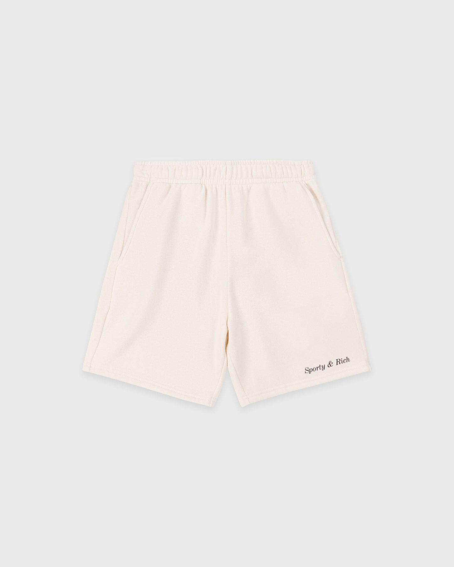 Classic Logo Kids Gym Short - Ecru