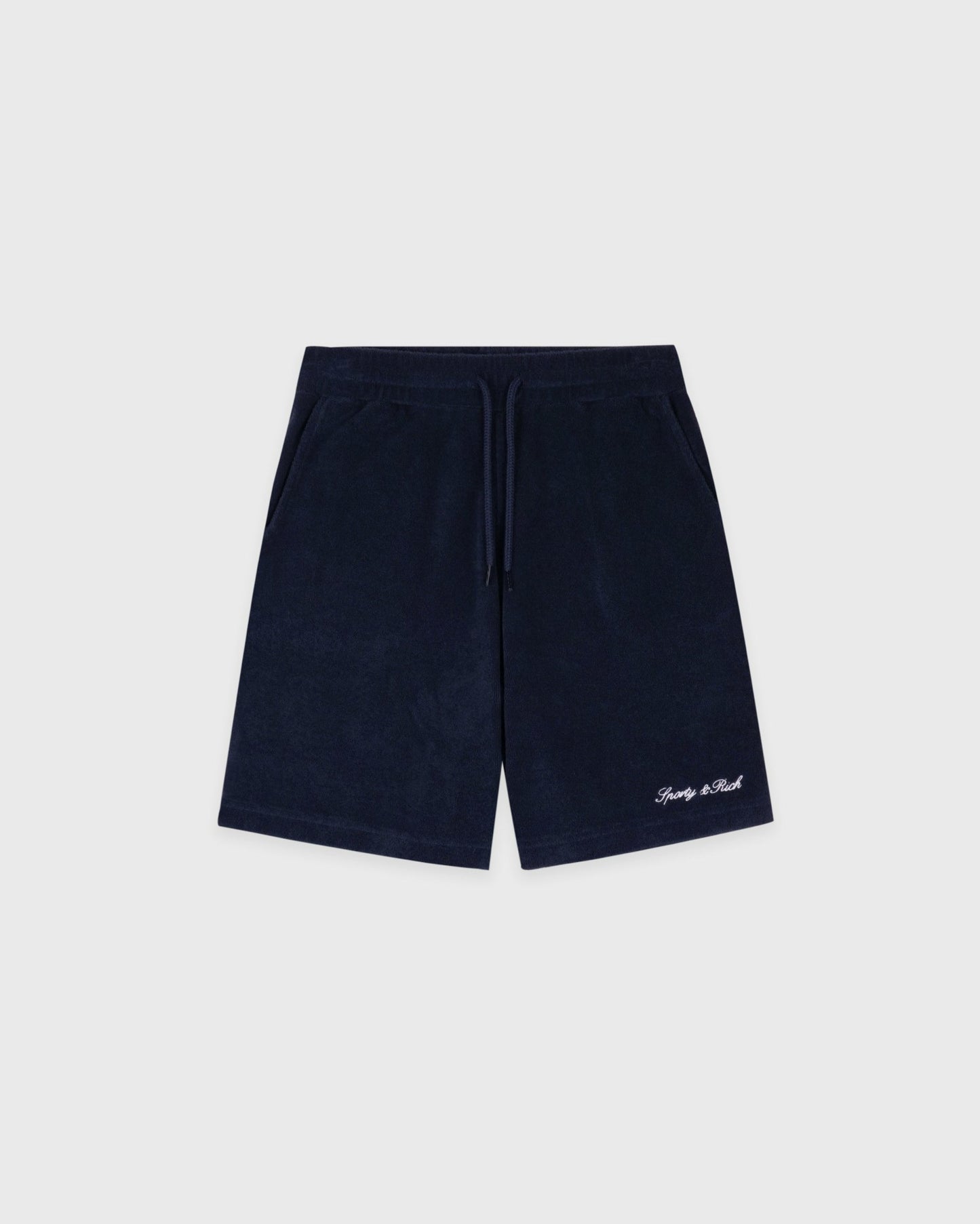 Signature Logo Kids Terry Short - Dark Navy