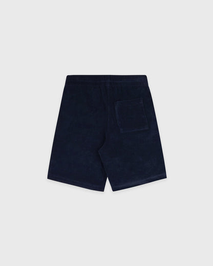Signature Logo Kids Terry Short - Dark Navy