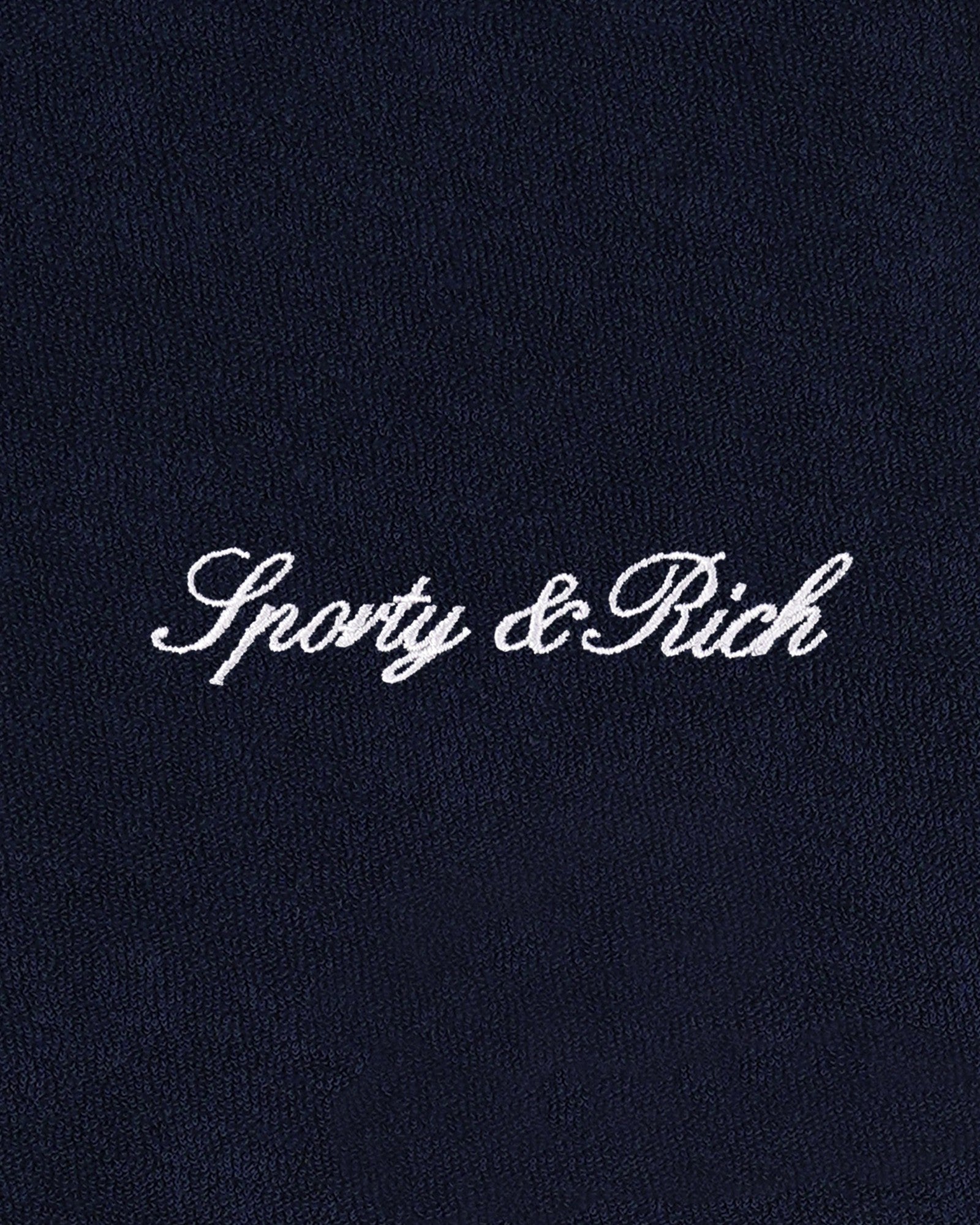 Signature Logo Kids Terry Short - Dark Navy