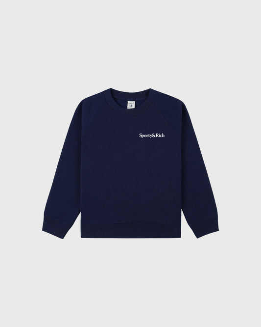 Play Tennis Kids Crewneck - Dark Navy