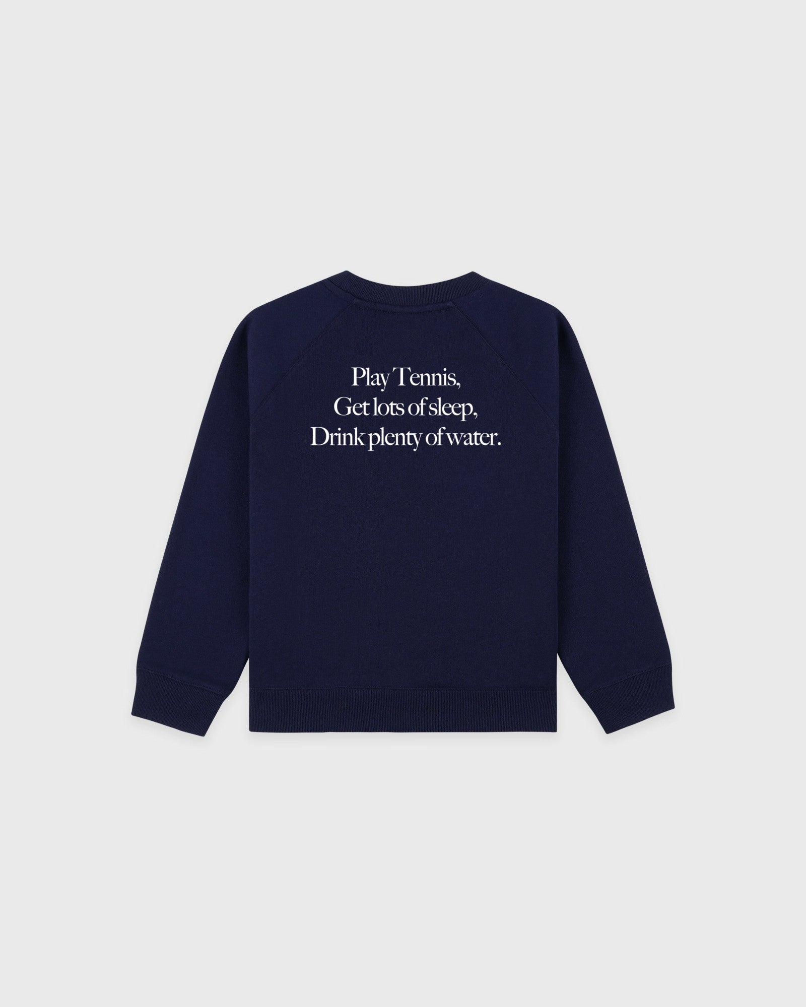 Play Tennis Kids Crewneck - Dark Navy