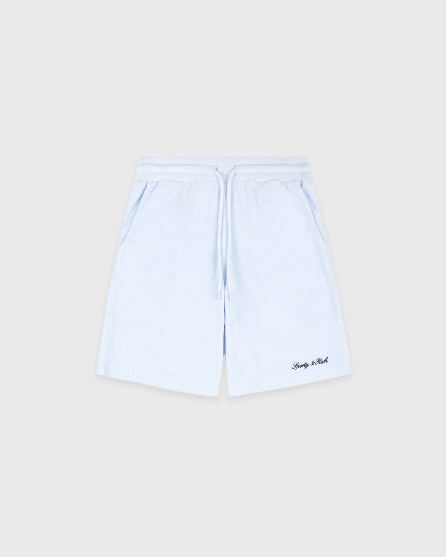 Signature Logo Kids Terry Short - Ciel