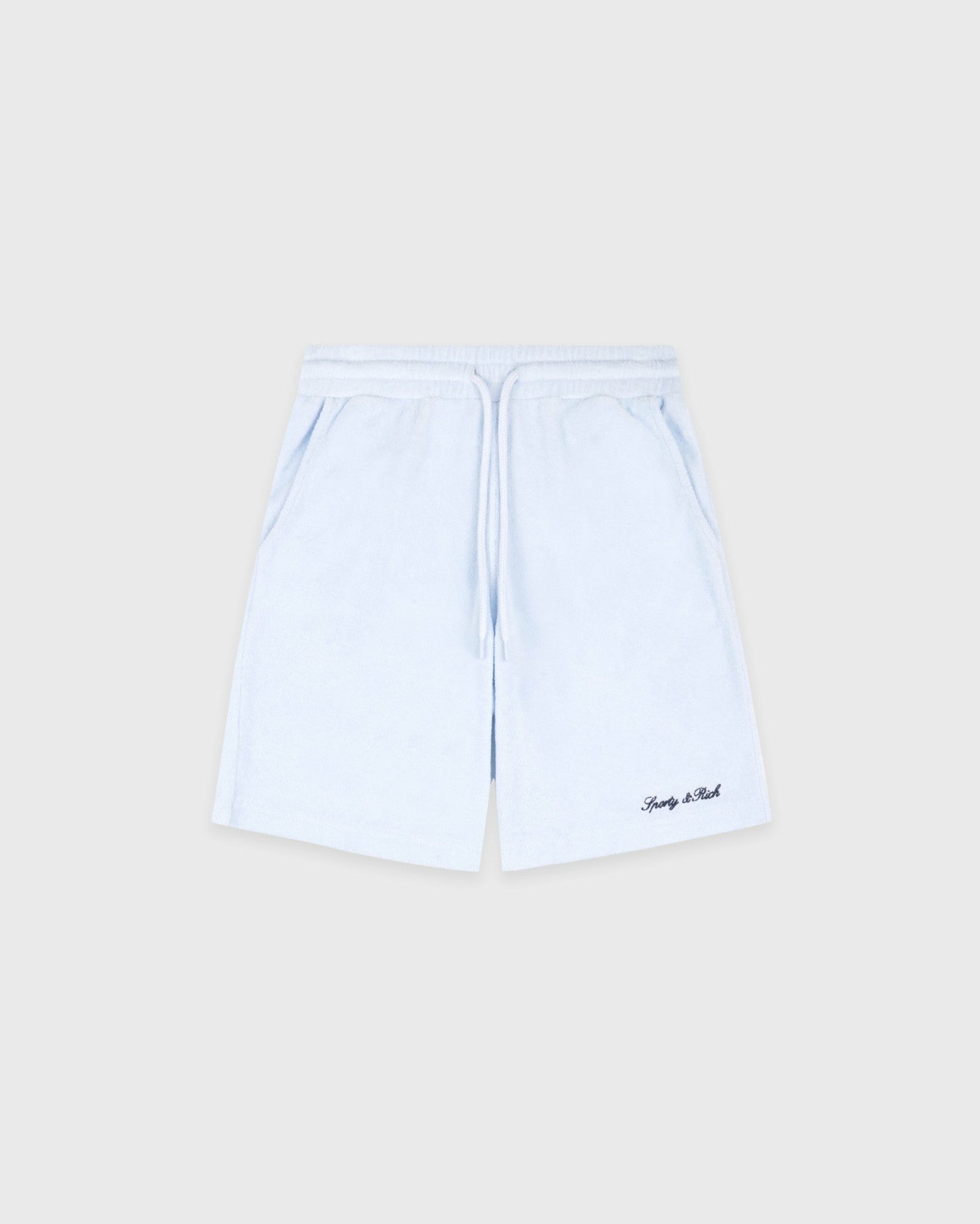 Signature Logo Kids Terry Short - Ciel