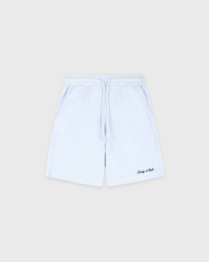 Signature Logo Kids Terry Short - Ciel