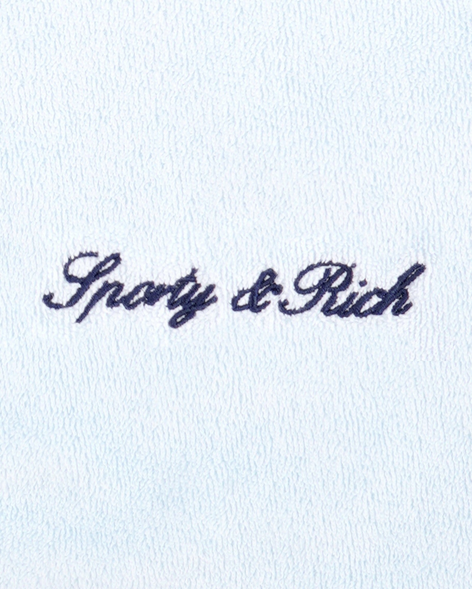 Signature Logo Kids Terry Short - Ciel