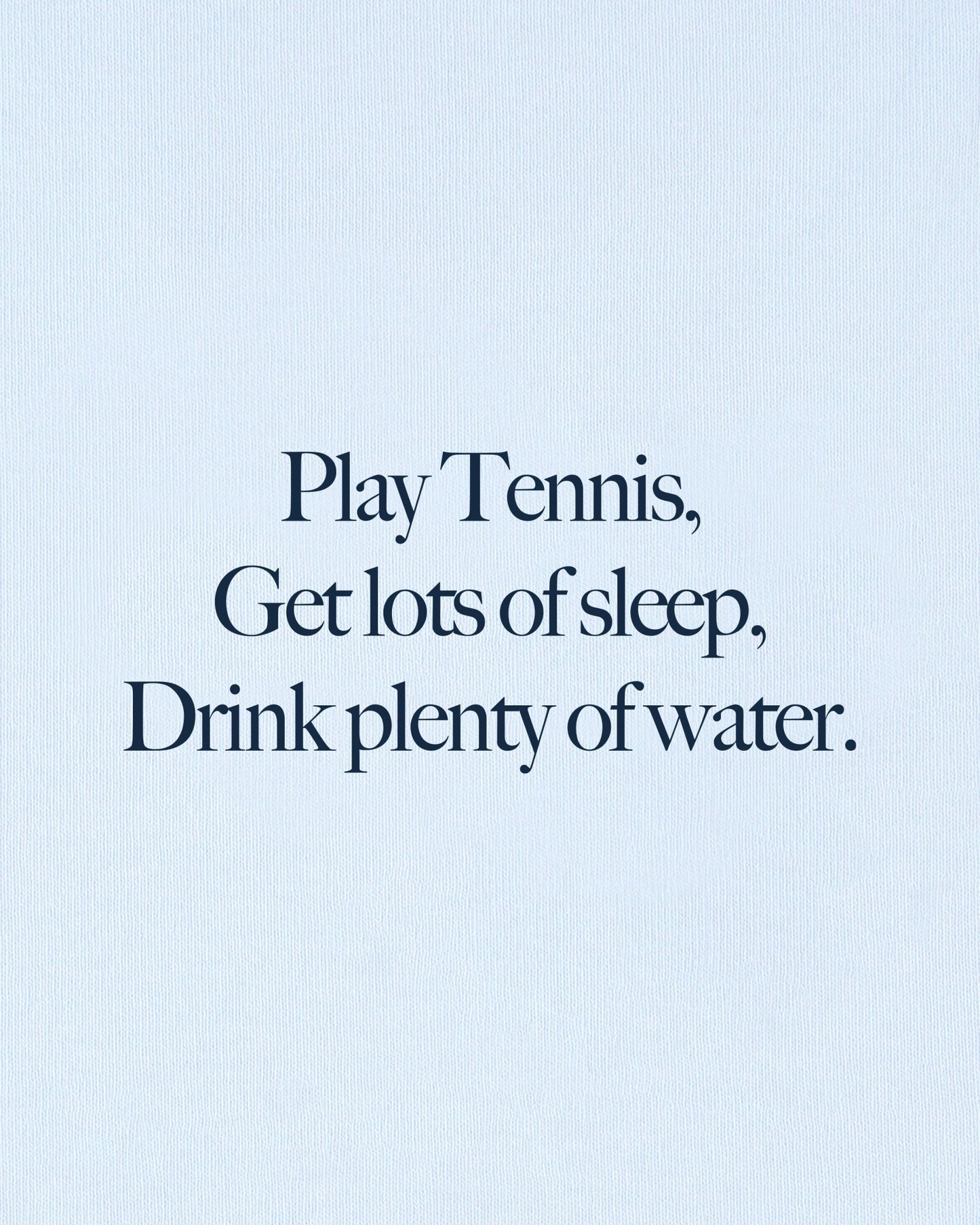 Play Tennis Kids T - Shirt - Ciel