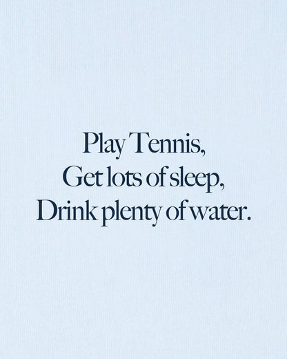 Play Tennis Kids T - Shirt - Ciel