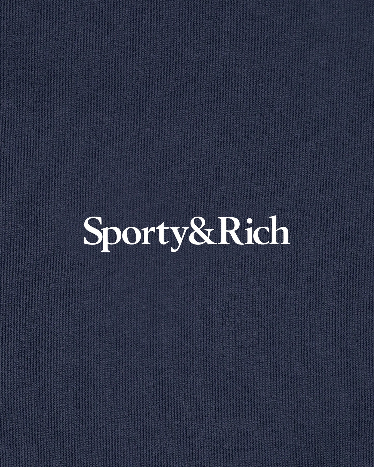 Serif Logo Kids Sweatpant - Light Navy/White