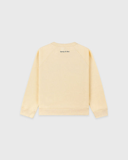 Be Nice Kids Crewneck - Almond