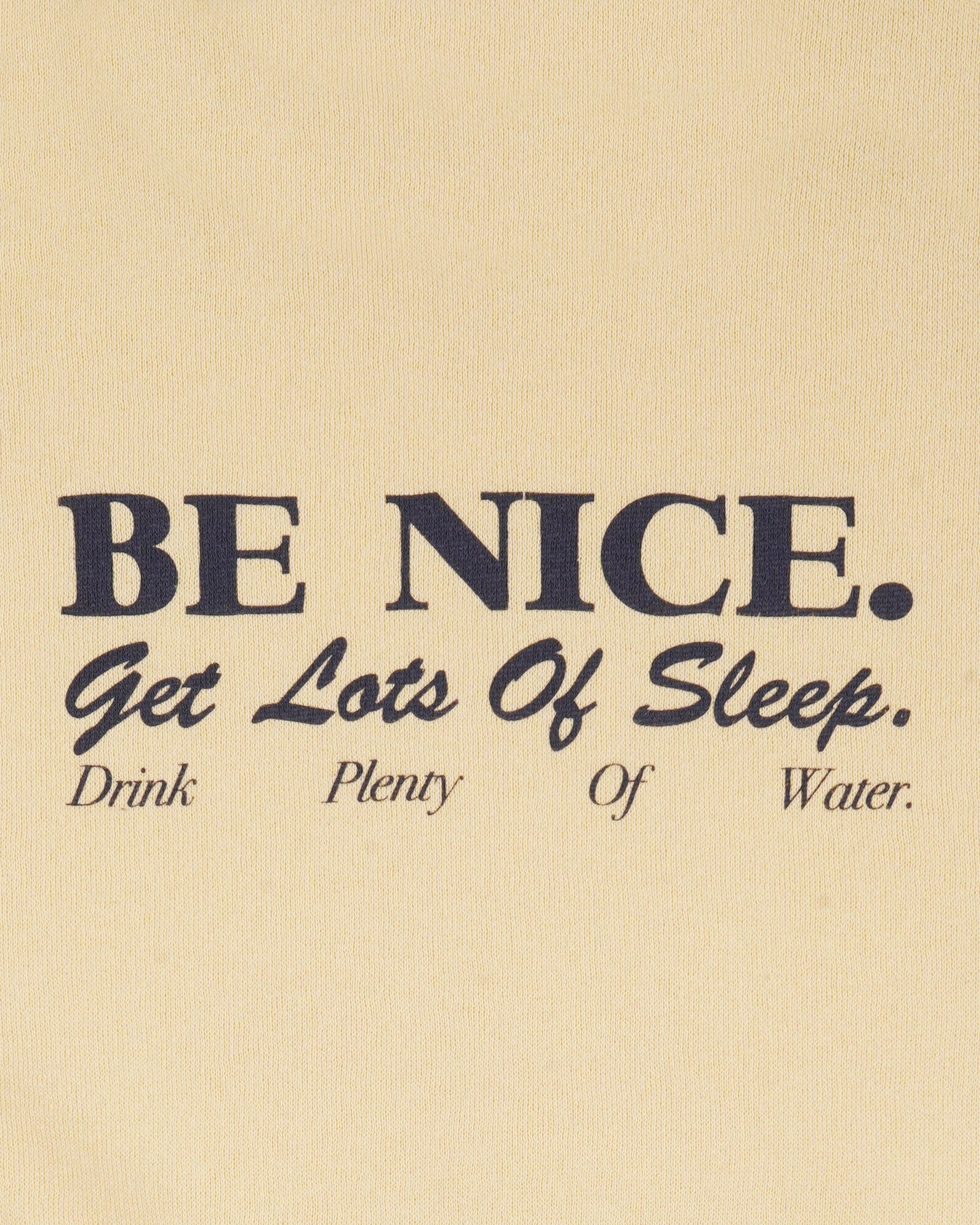 Be Nice Kids Crewneck - Almond