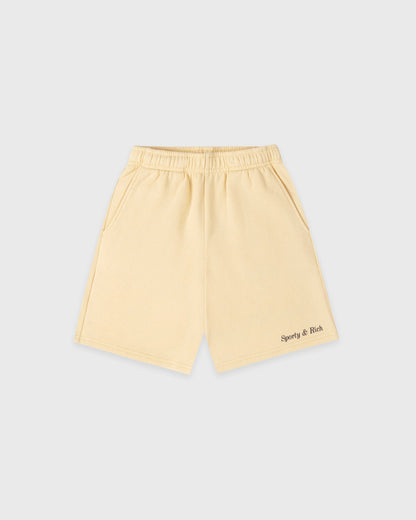 Classic Logo Kids Gym Short - Almond