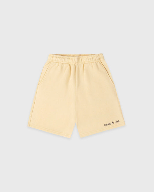 Classic Logo Kids Gym Short - Almond