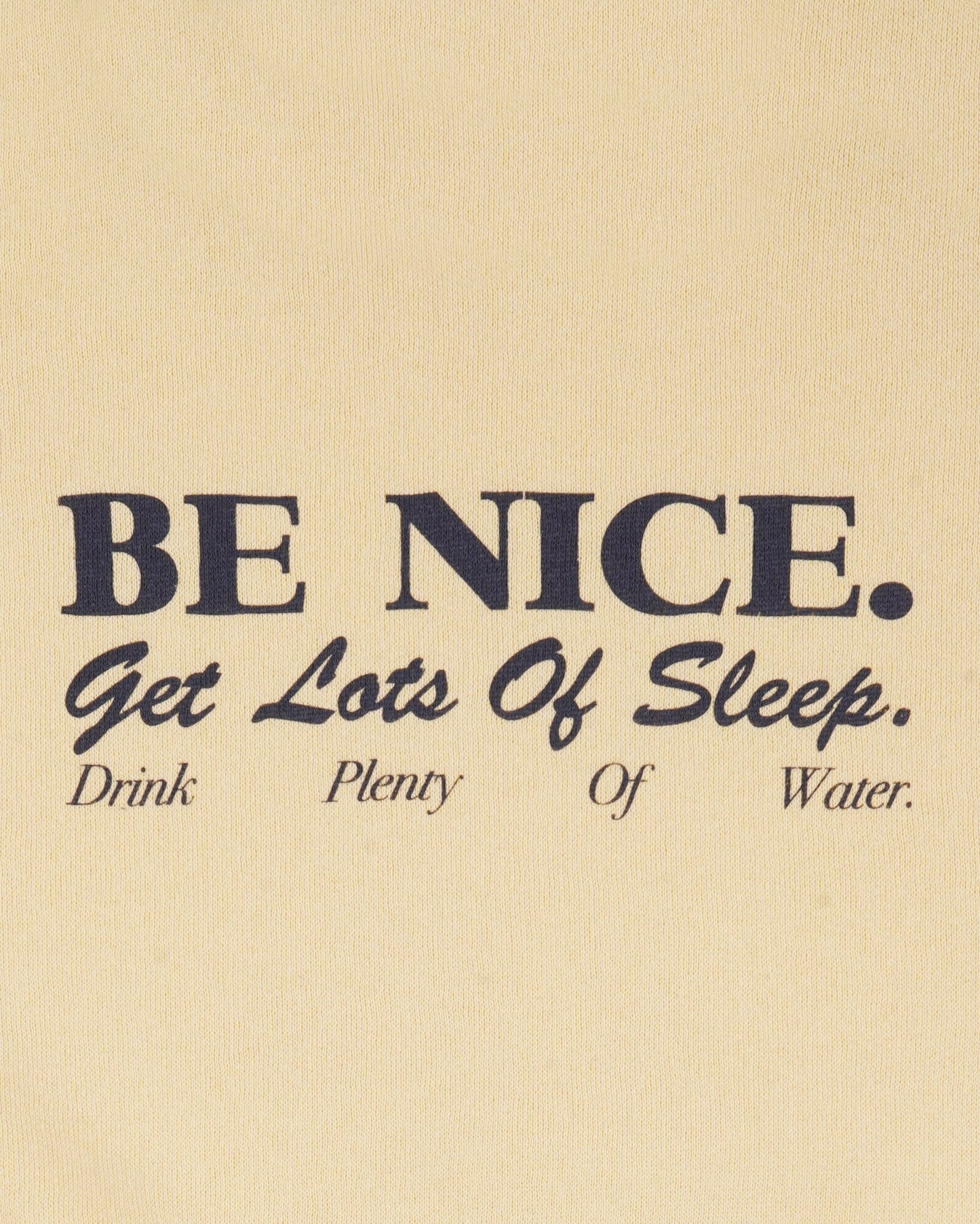 Be Nice Kids T-Shirt - Almond