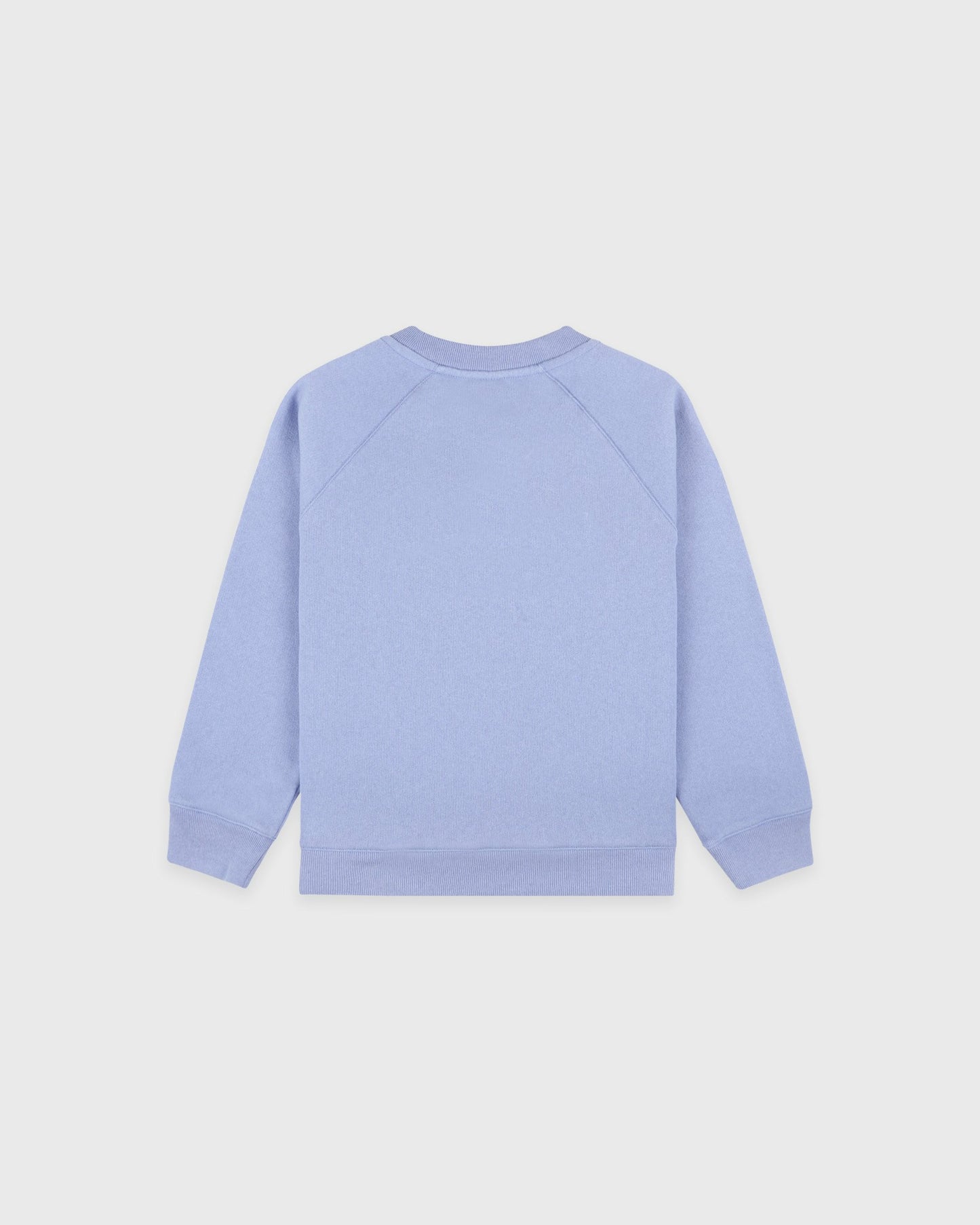 Beverly Script Kids Crewneck - Periwinkle