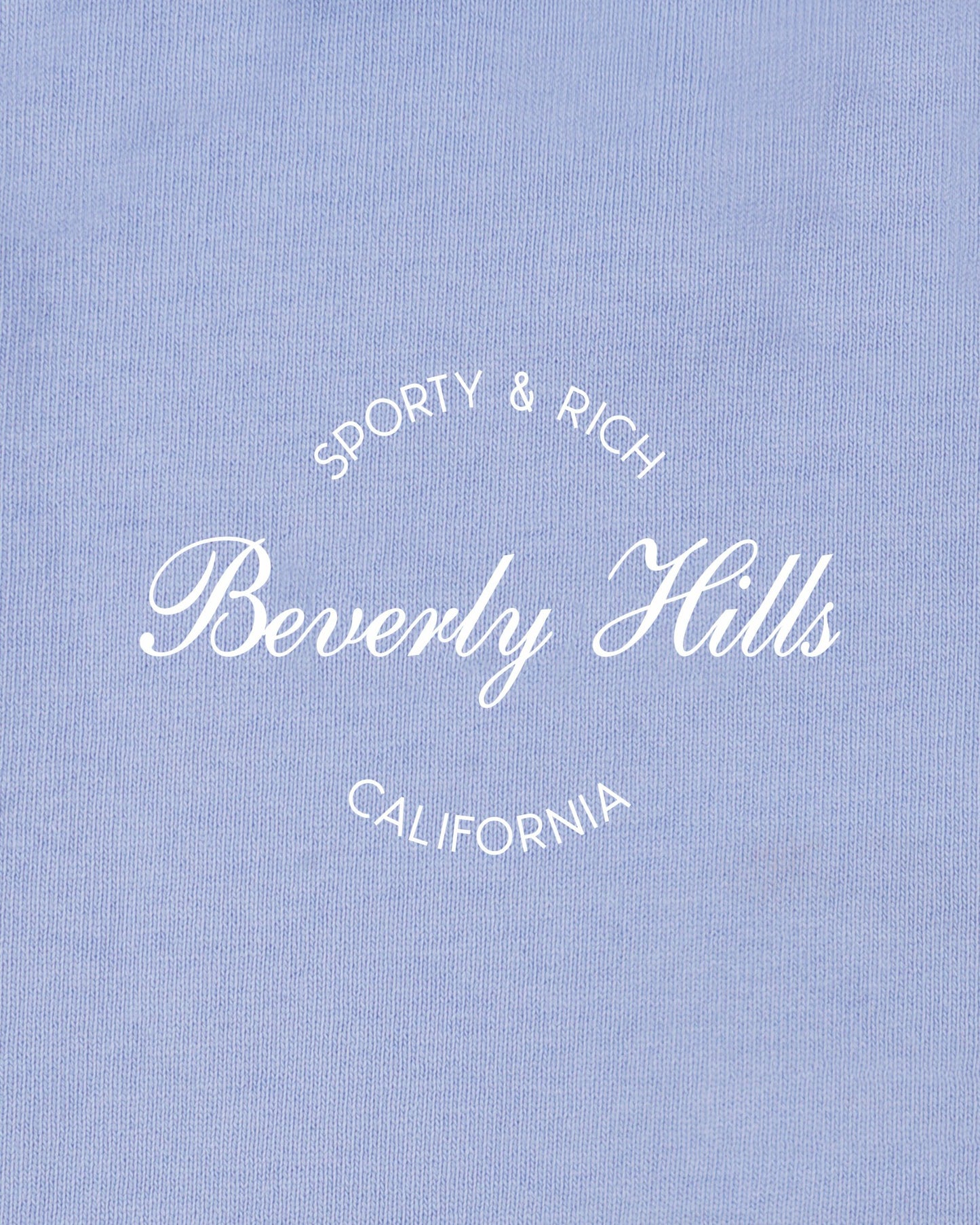 Beverly Script Kids Gym Short - Periwinkle