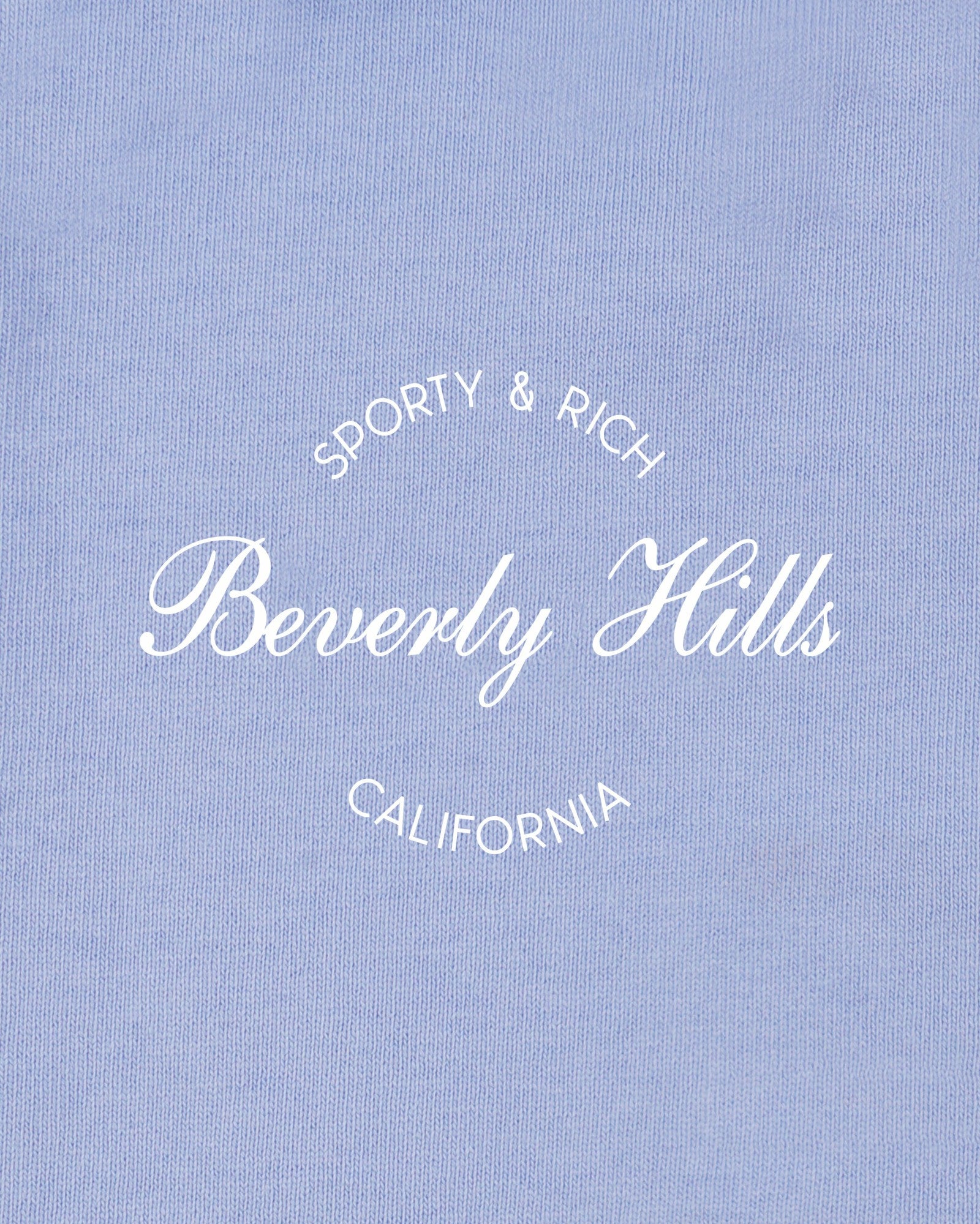 Beverly Script Kids Gym Short - Periwinkle