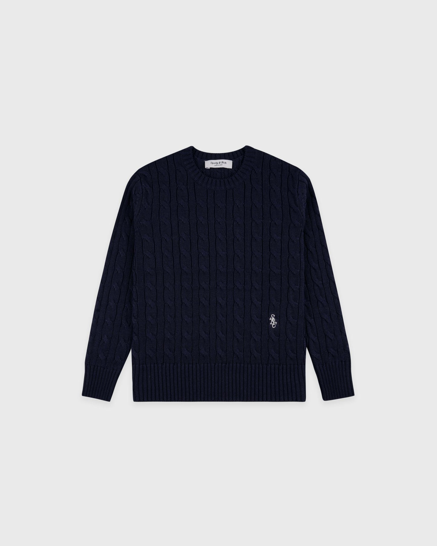 SRC Kids Cableknit Sweater - Dark Navy