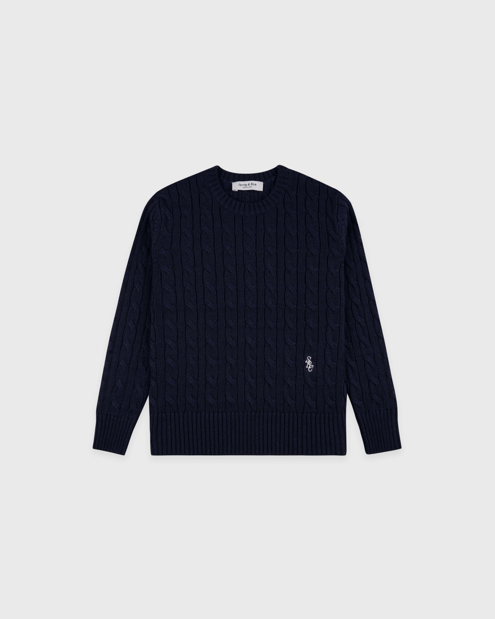 SRC Kids Cableknit Sweater - Dark Navy