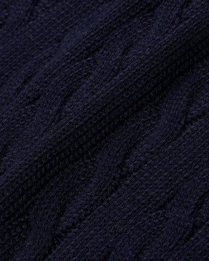 SRC Kids Cableknit Sweater - Dark Navy